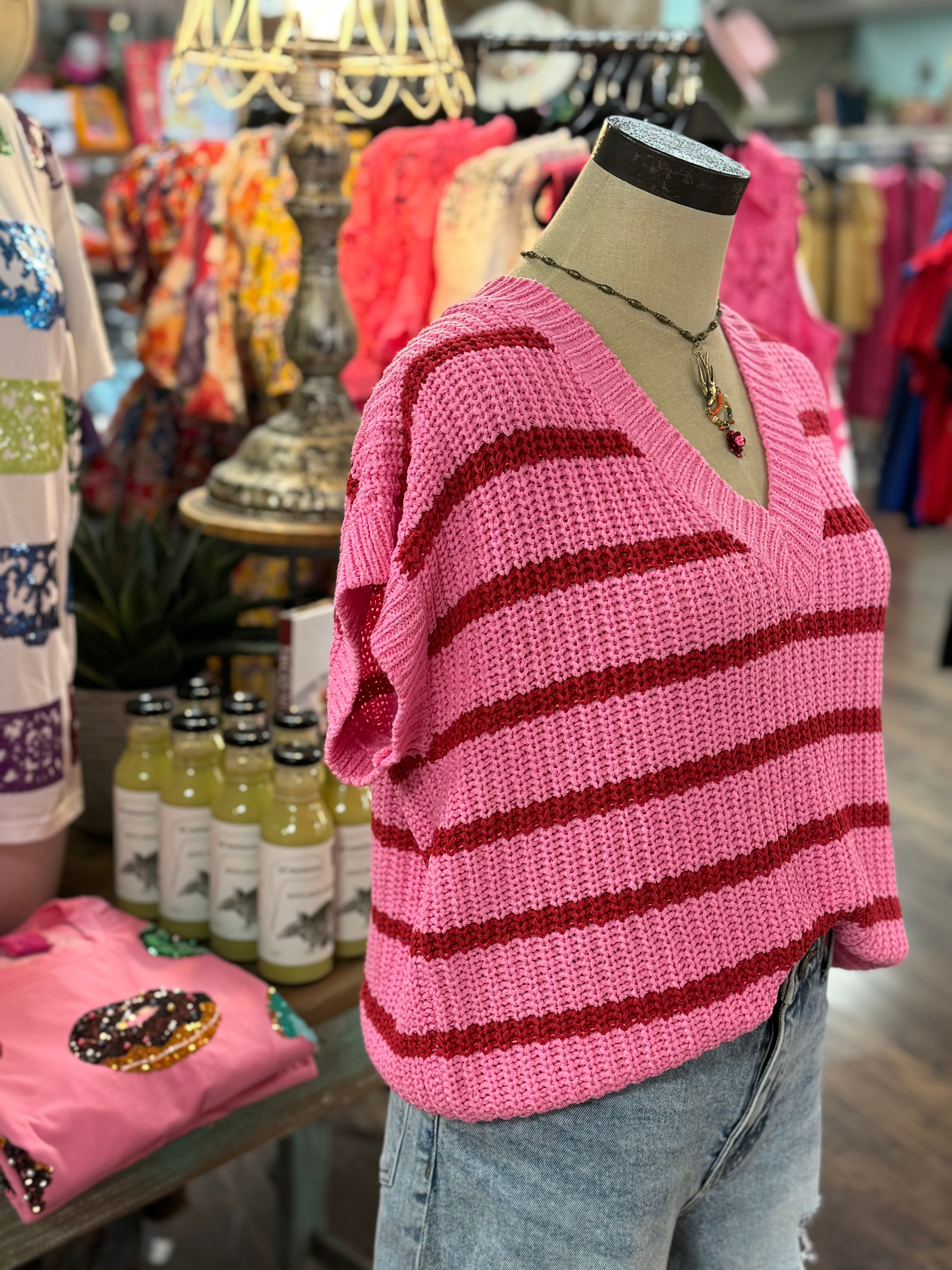 P&R Stripe Sweater
