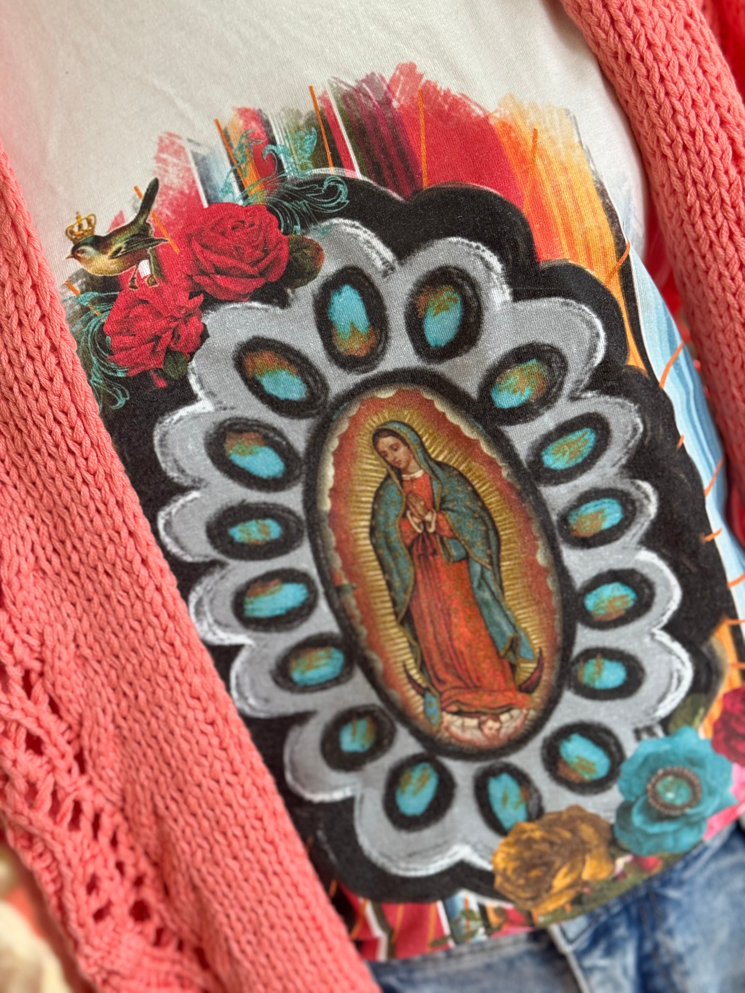 Concho Lady Guadalupe Tee