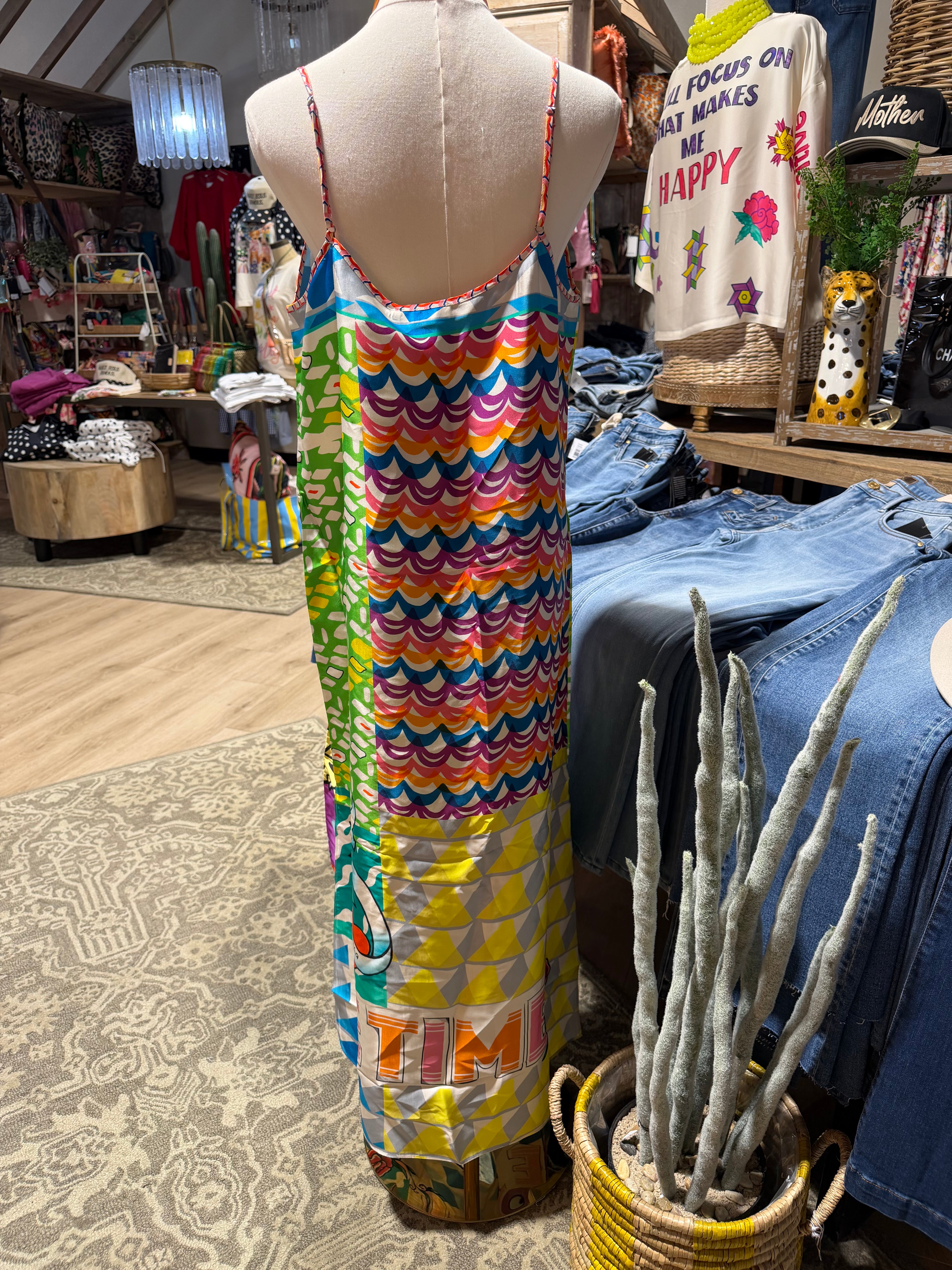 Me Time Dragon Camisole Dress