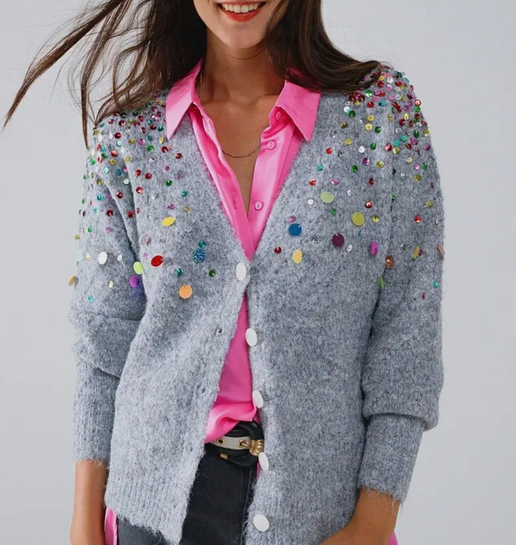 Confetti Cardigan- 2 Colors