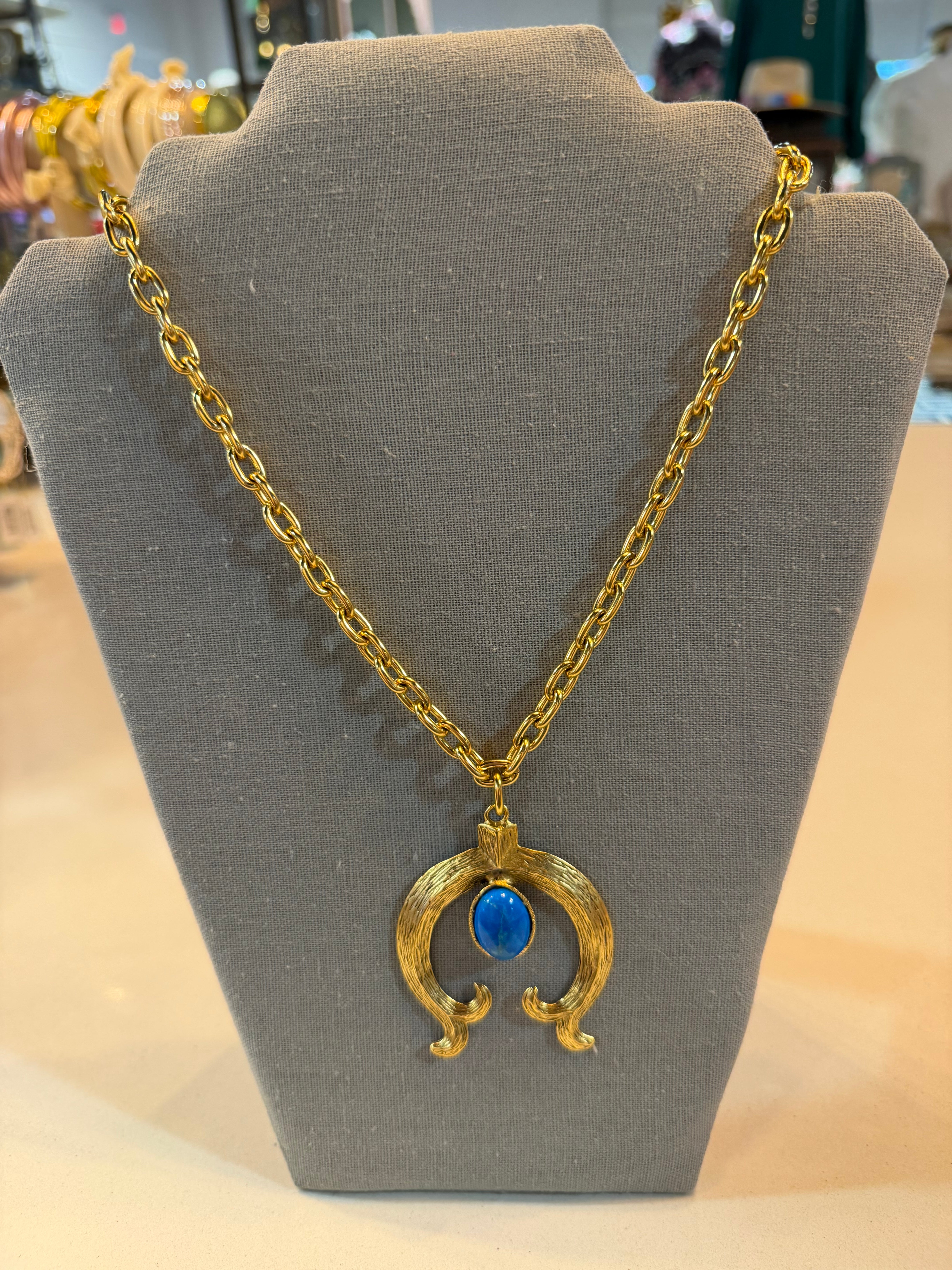Turquoise Squash Necklace