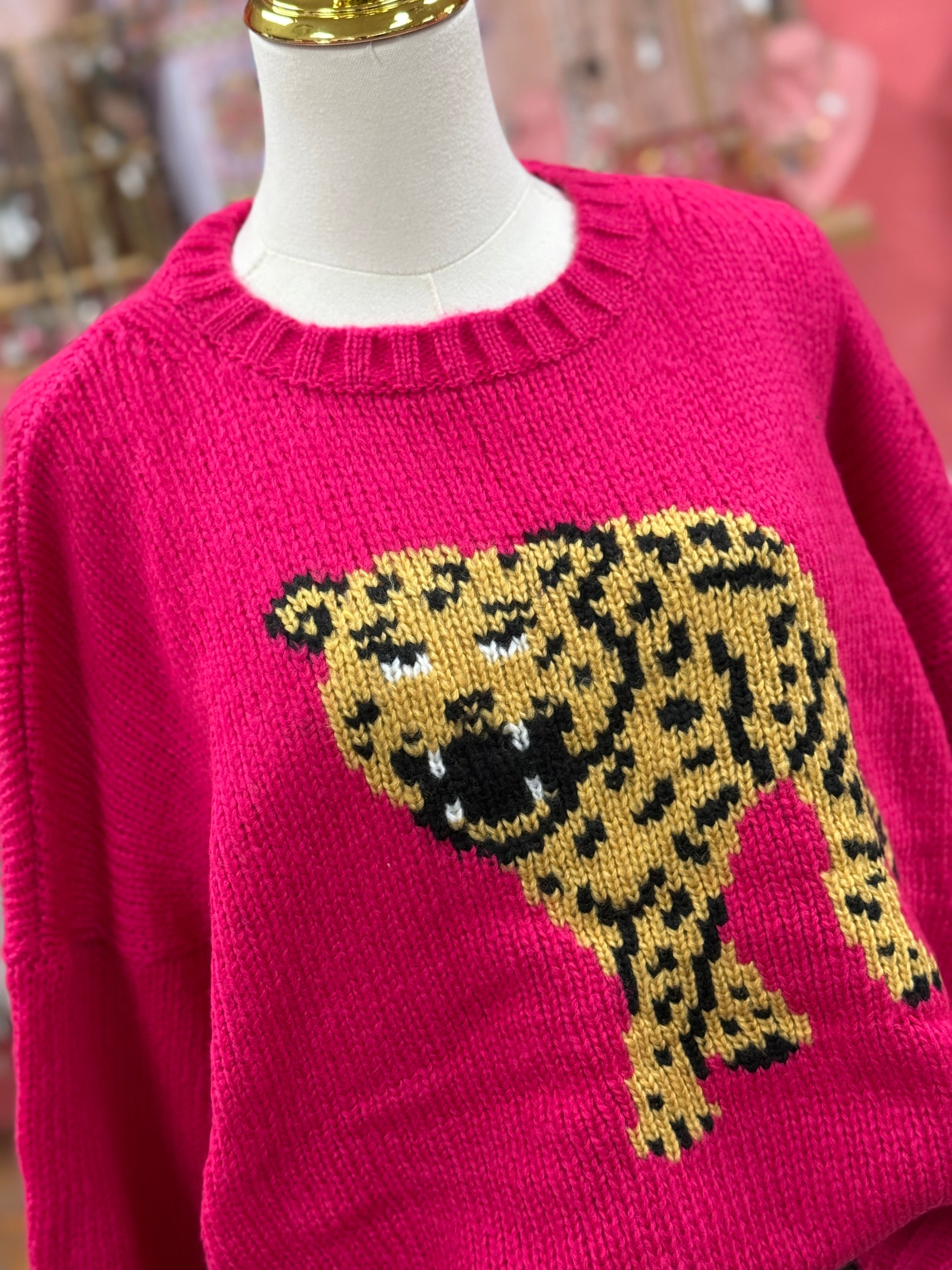 Ranaldo Leopard Sweater