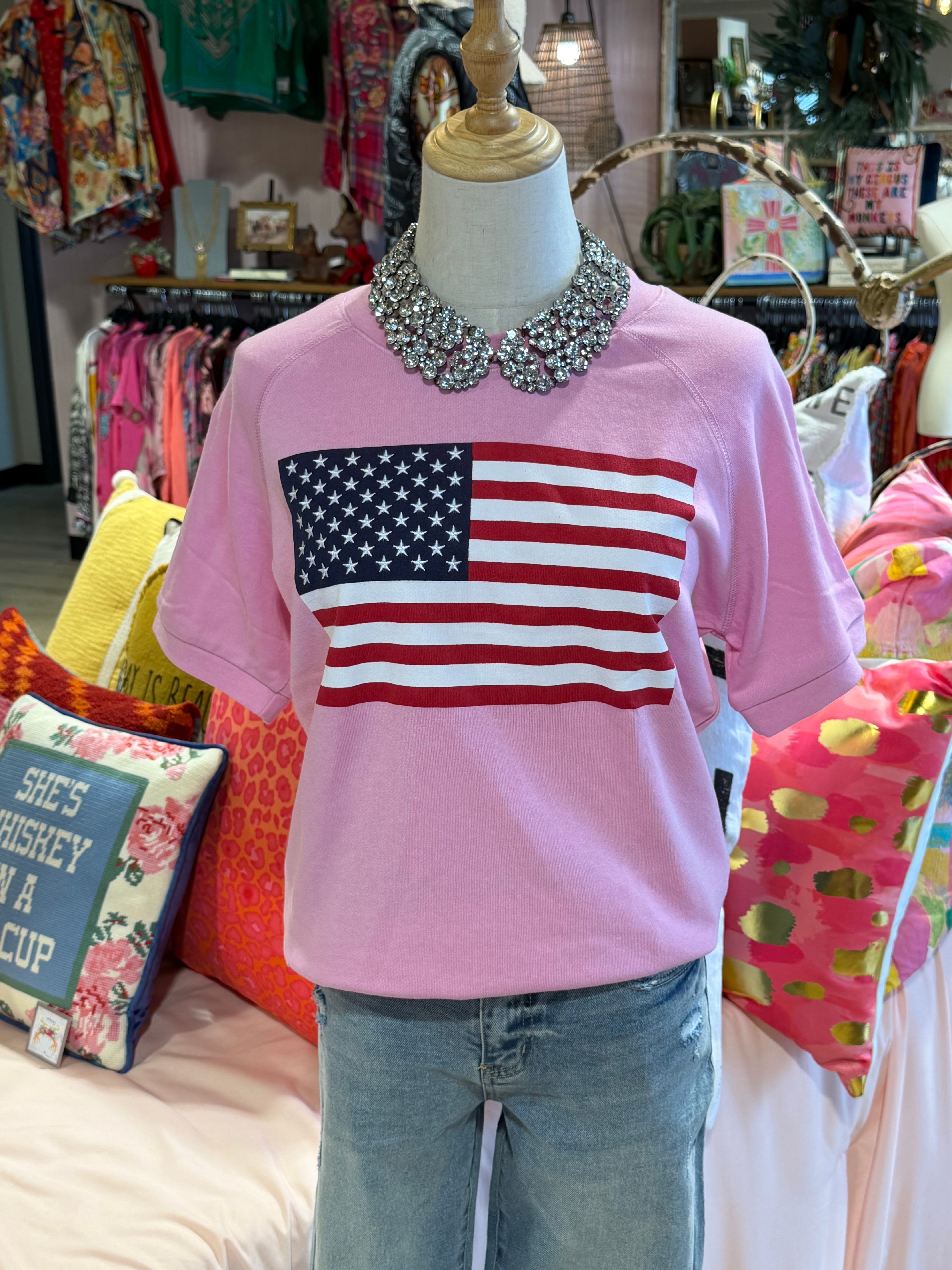 American Flag Tee