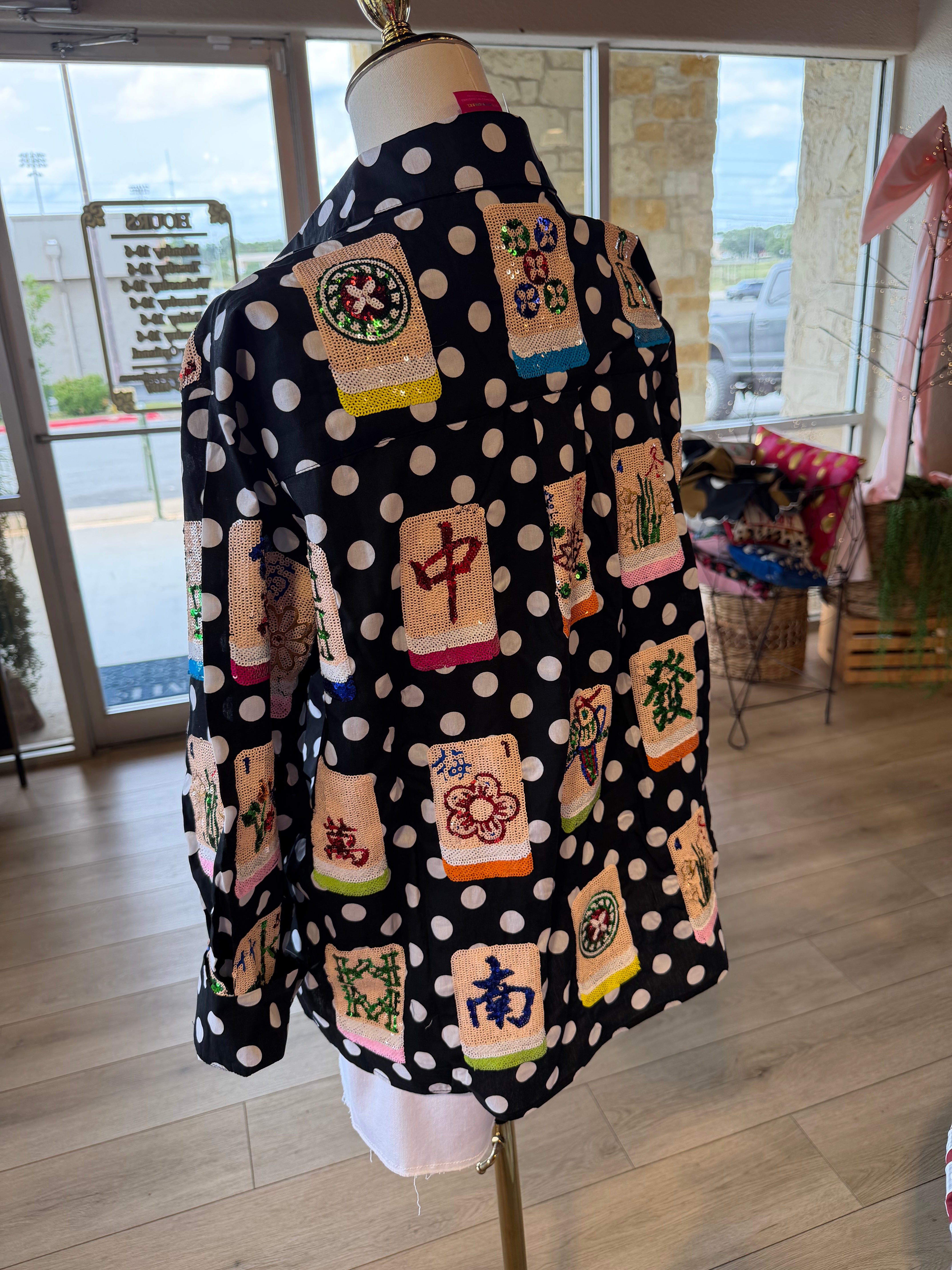 Mahjong Button Up