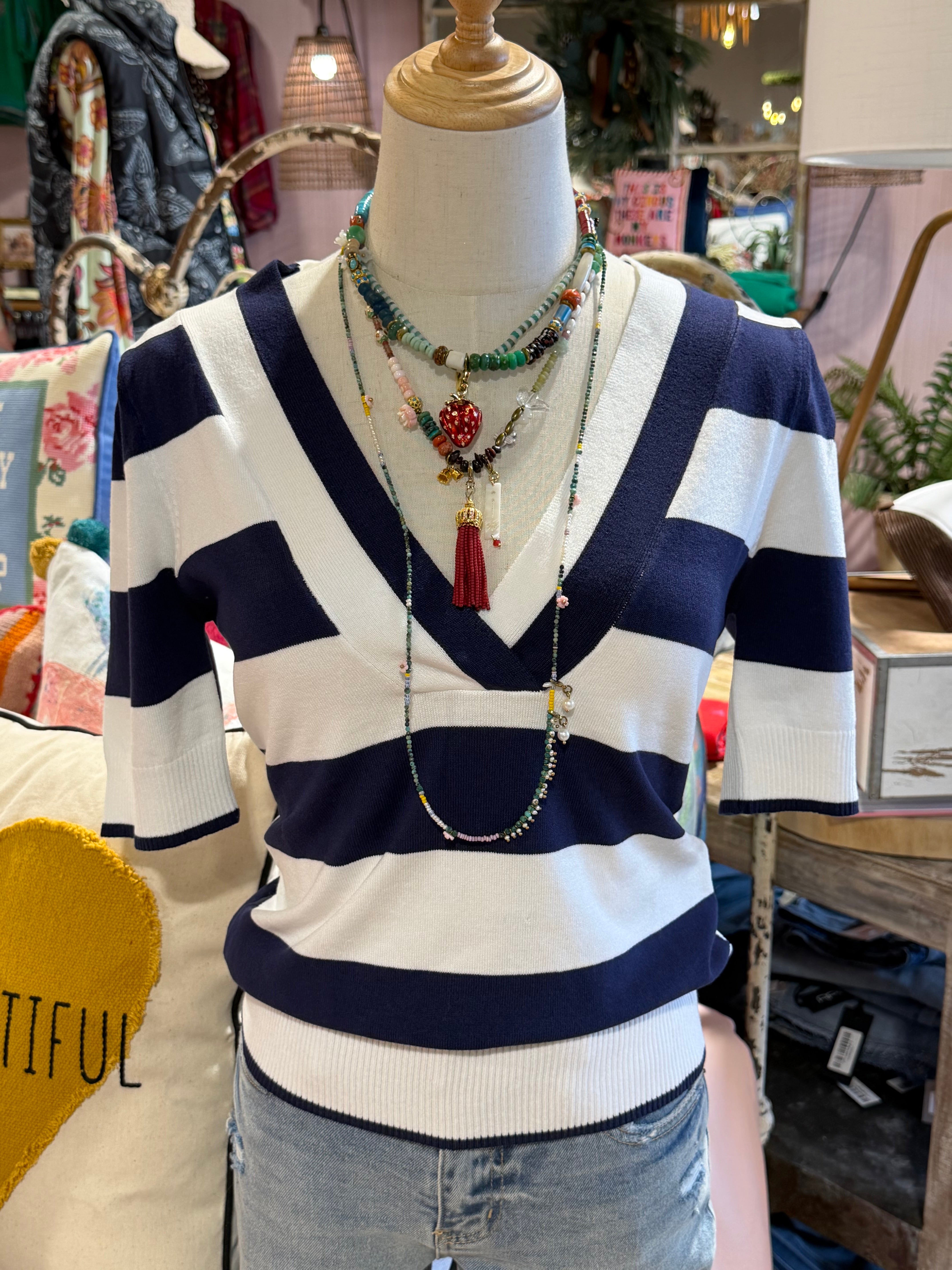 Yona Stripped Top
