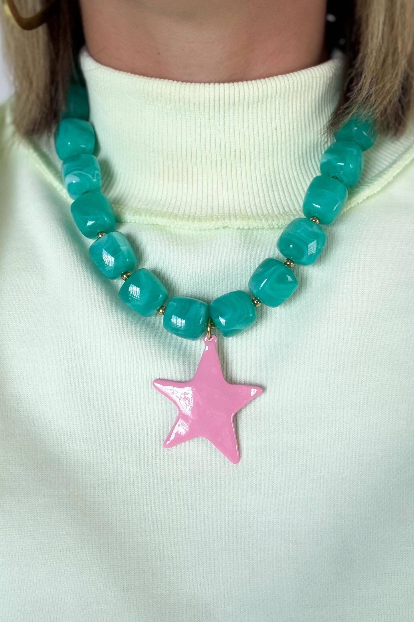 Emerald Candy Necklace