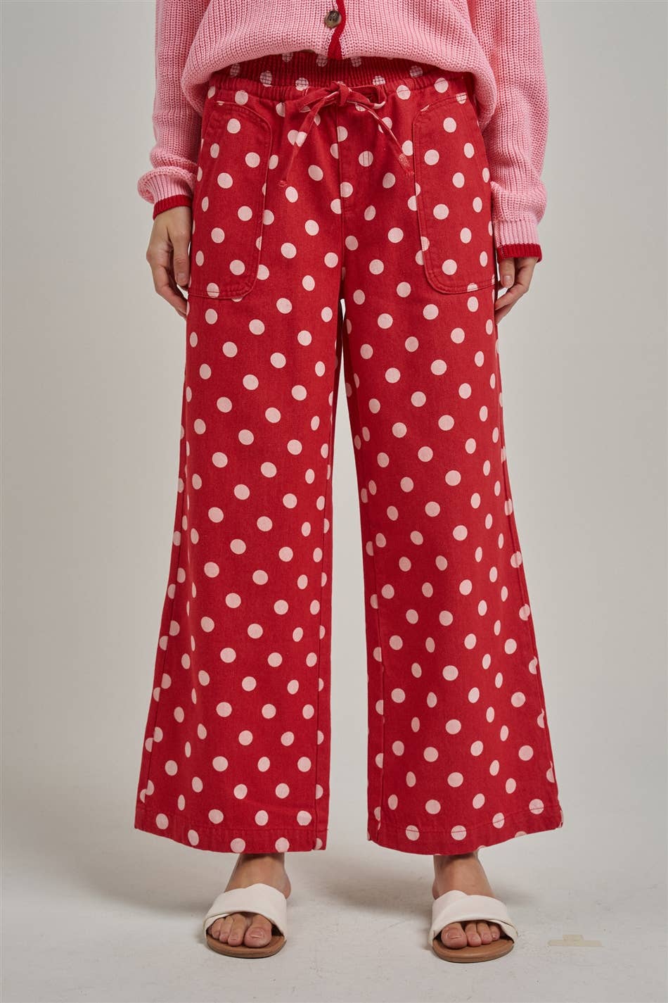Red Polka Dot Pants