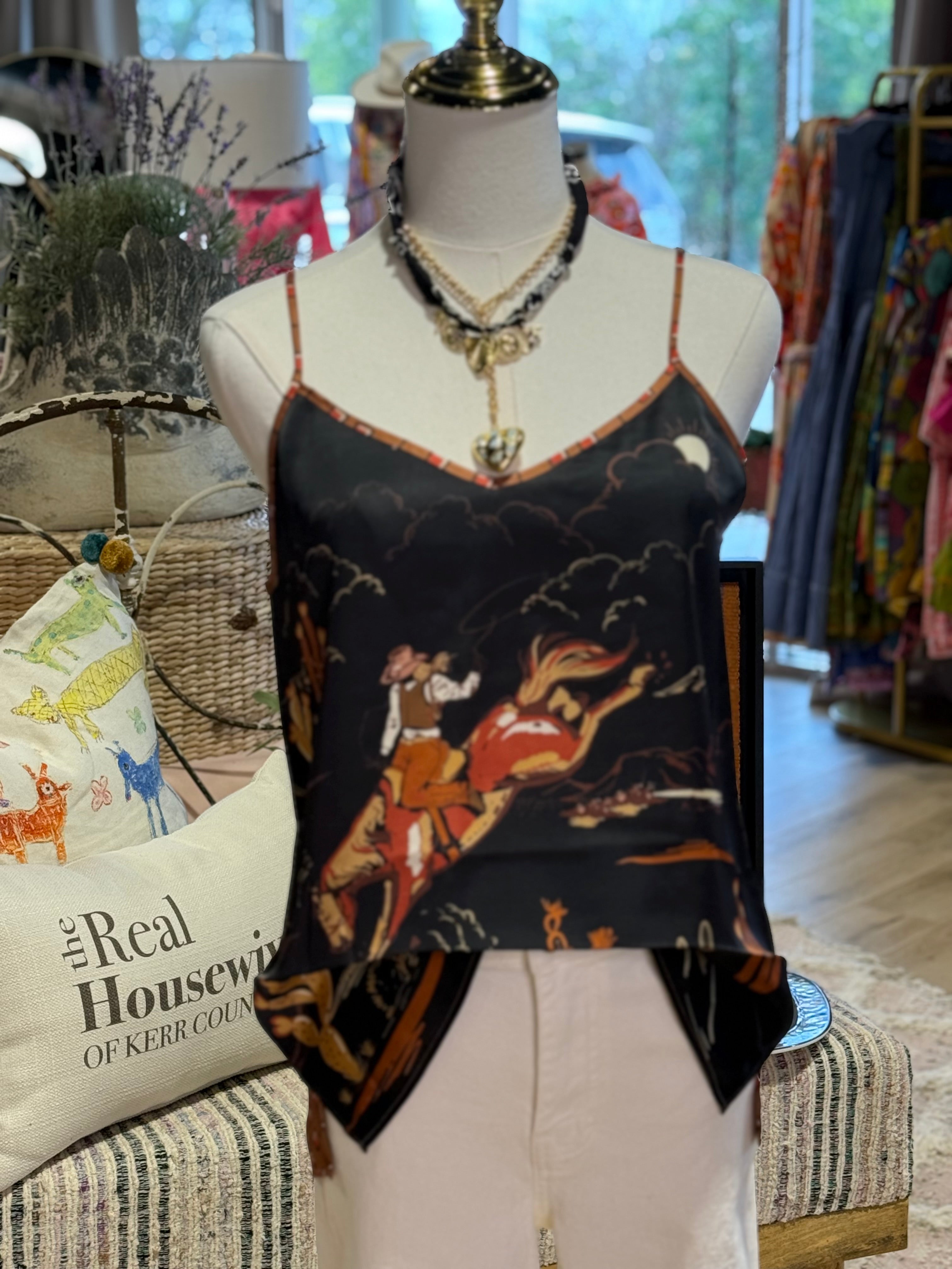 Angelica Cami Rodeo Style