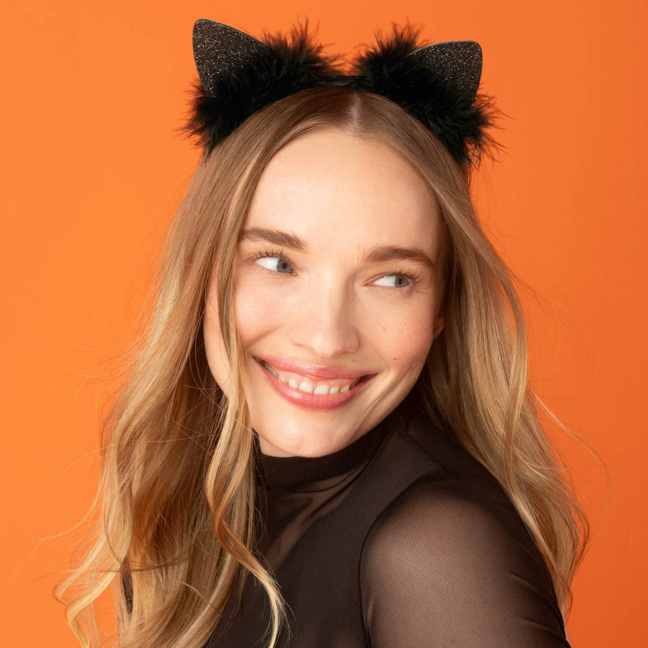 Satin Cat Ears Headband