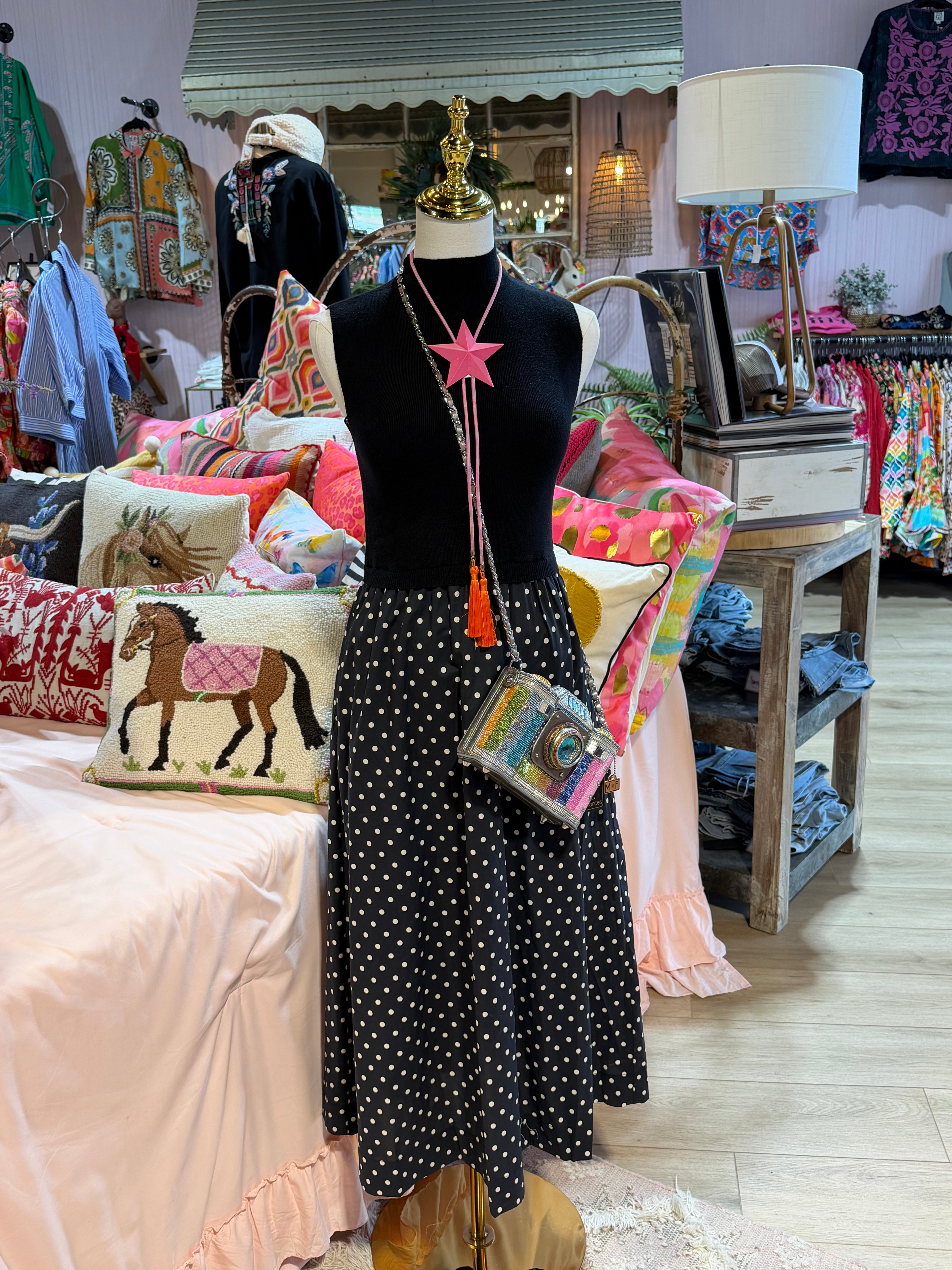 Julia Polka Dot Dress