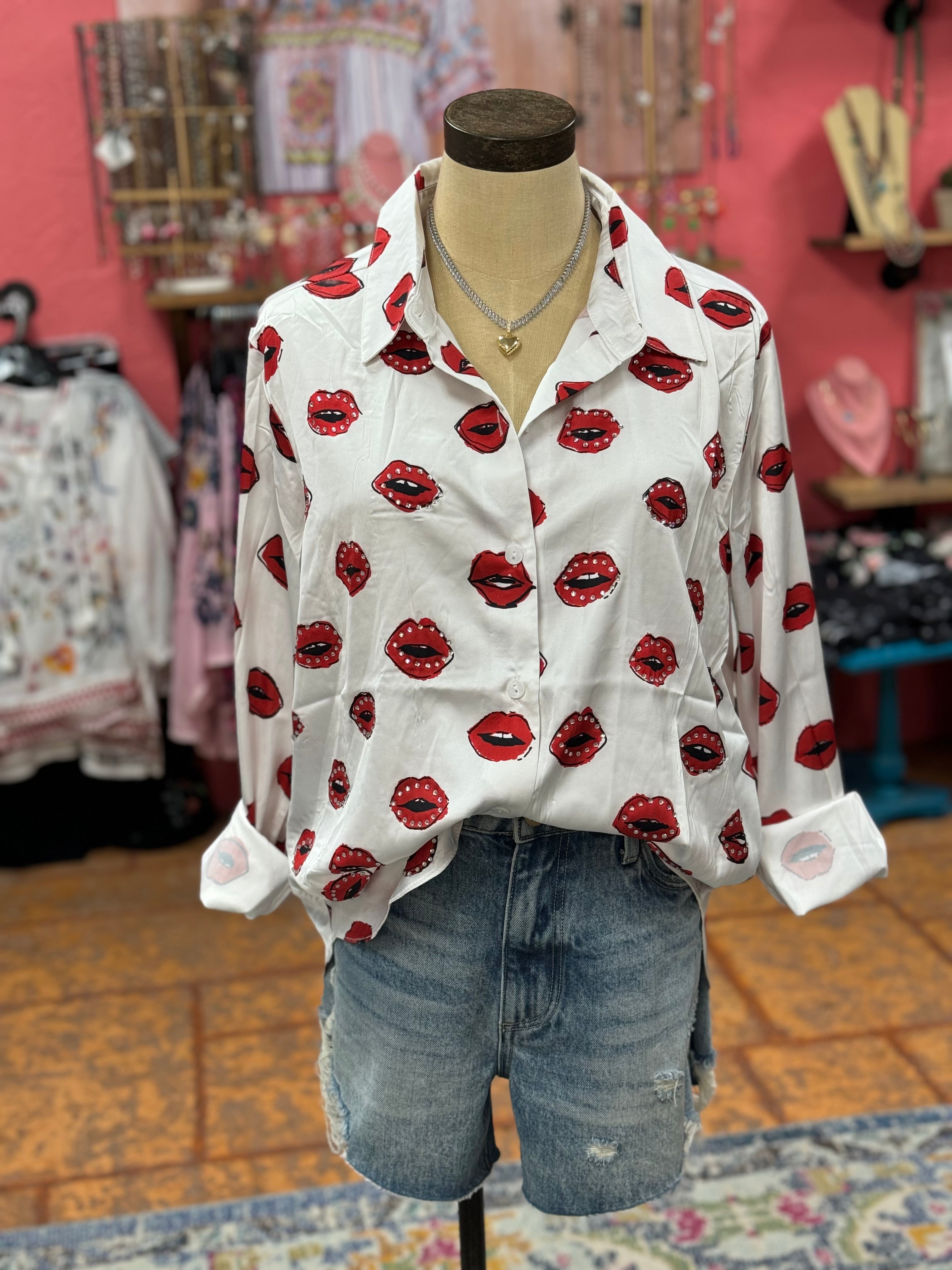 Lips 👄 Blouse***