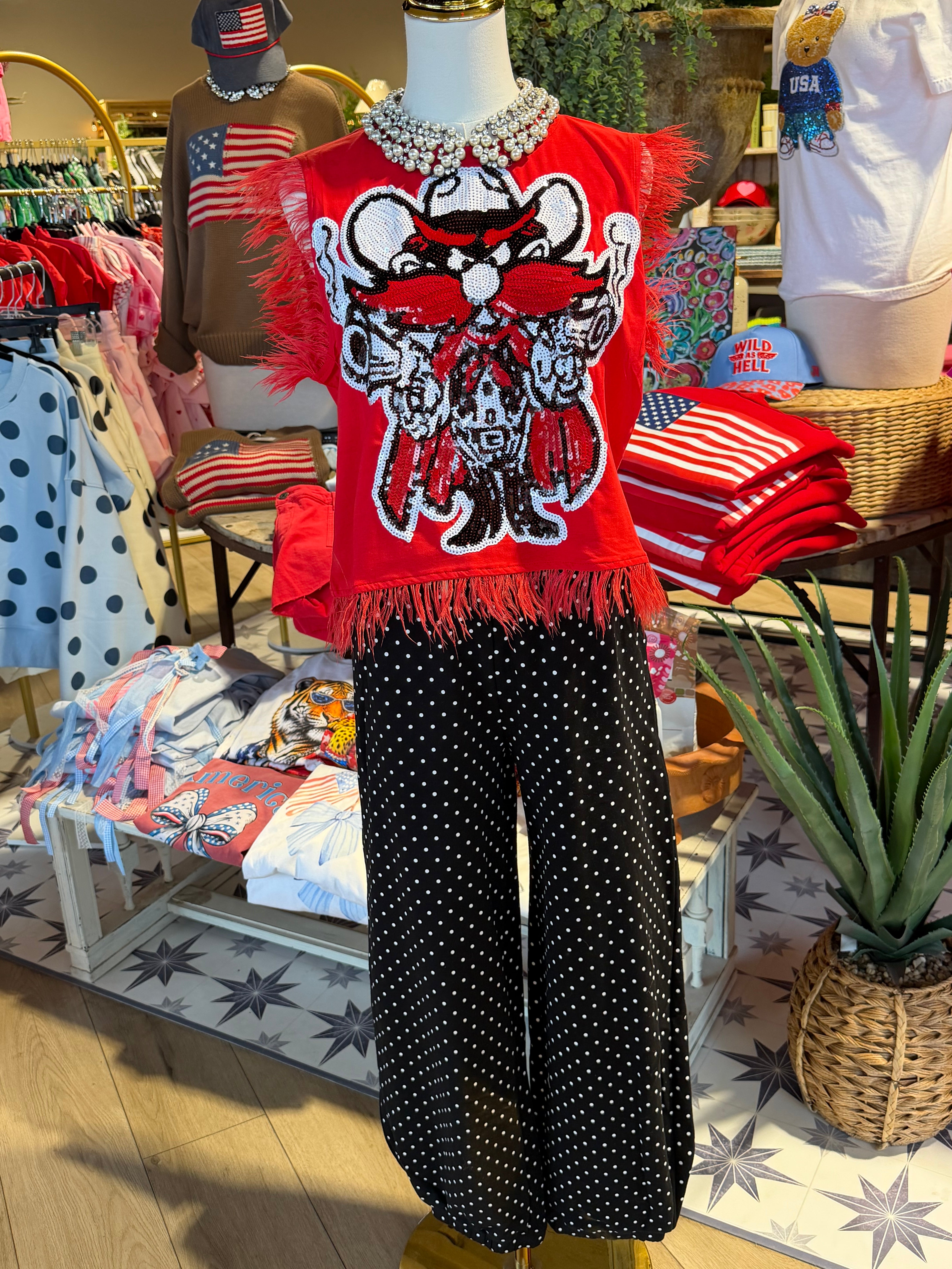 Tech Fringe Top