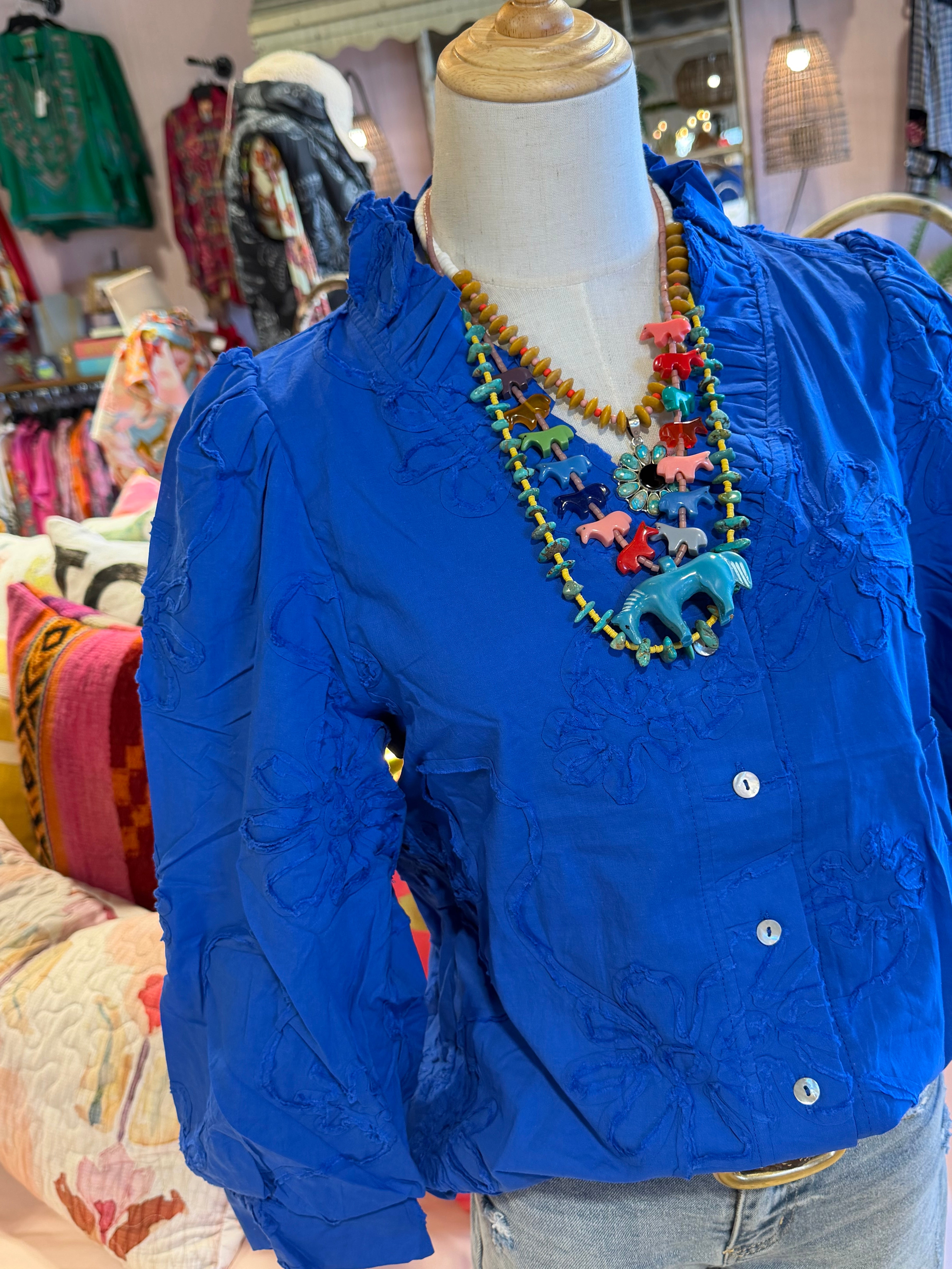 Fetish Horse Necklace
