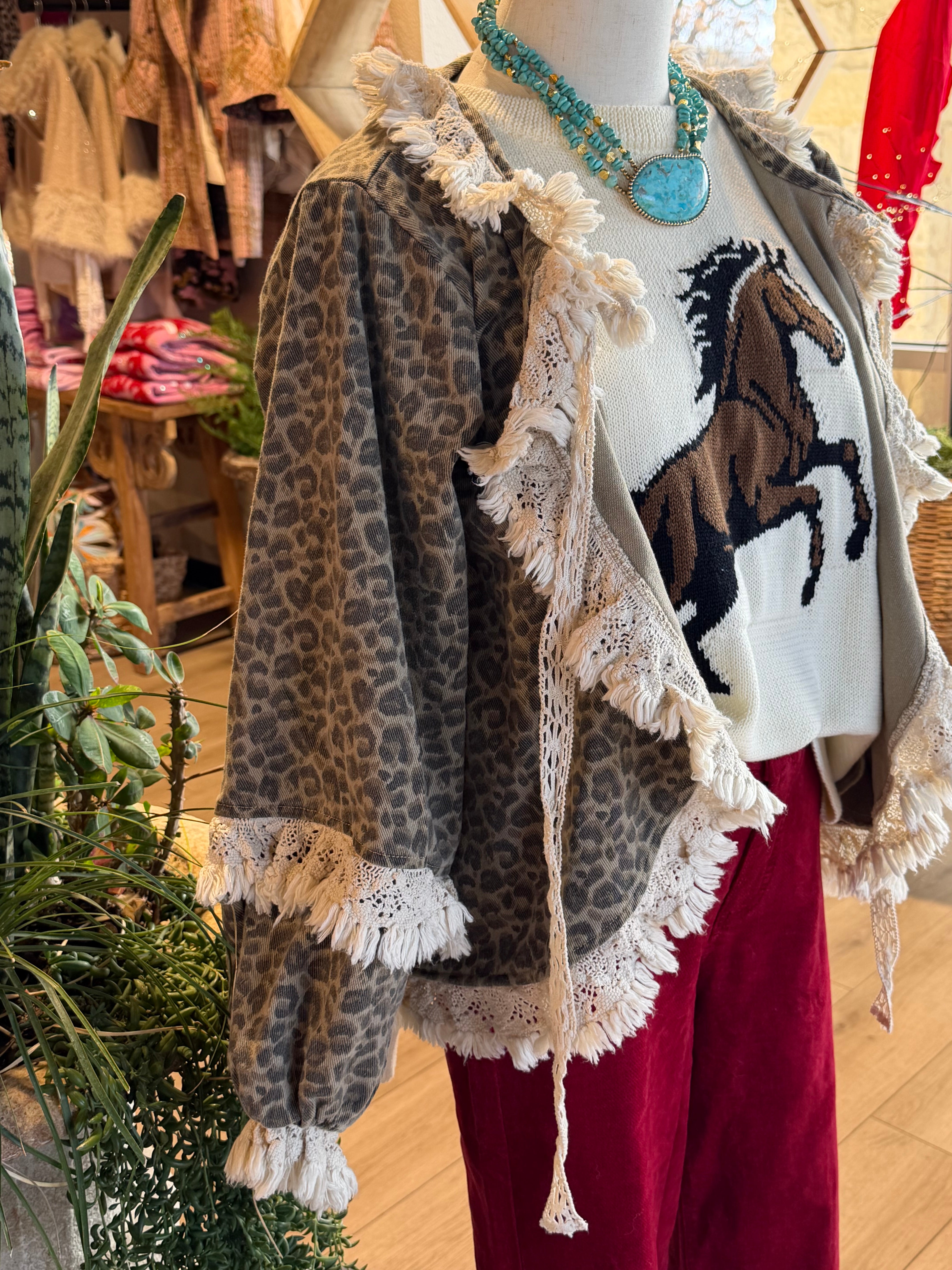 Leslie Leopard Jacket