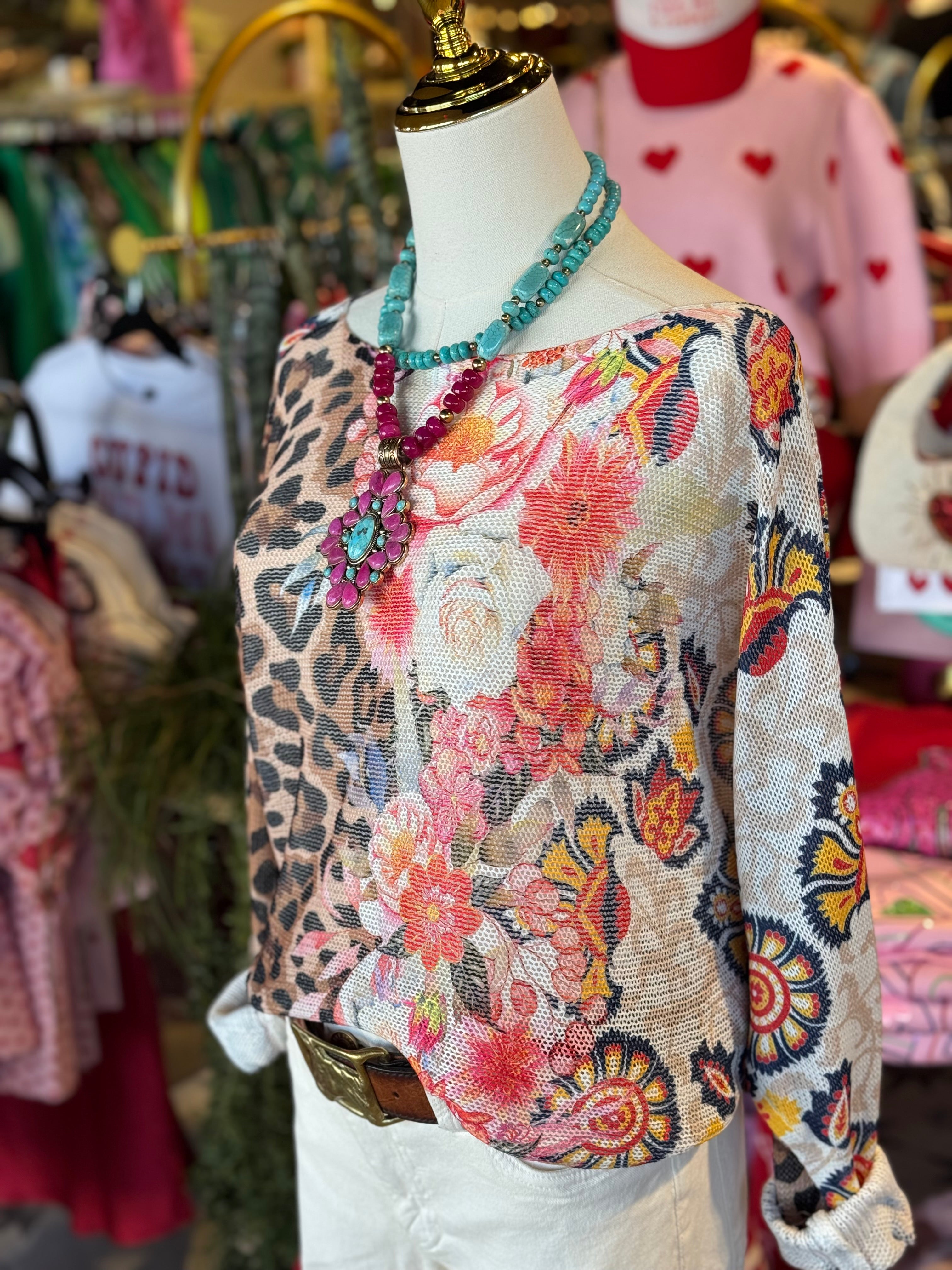 Paulina Leopard Sweater