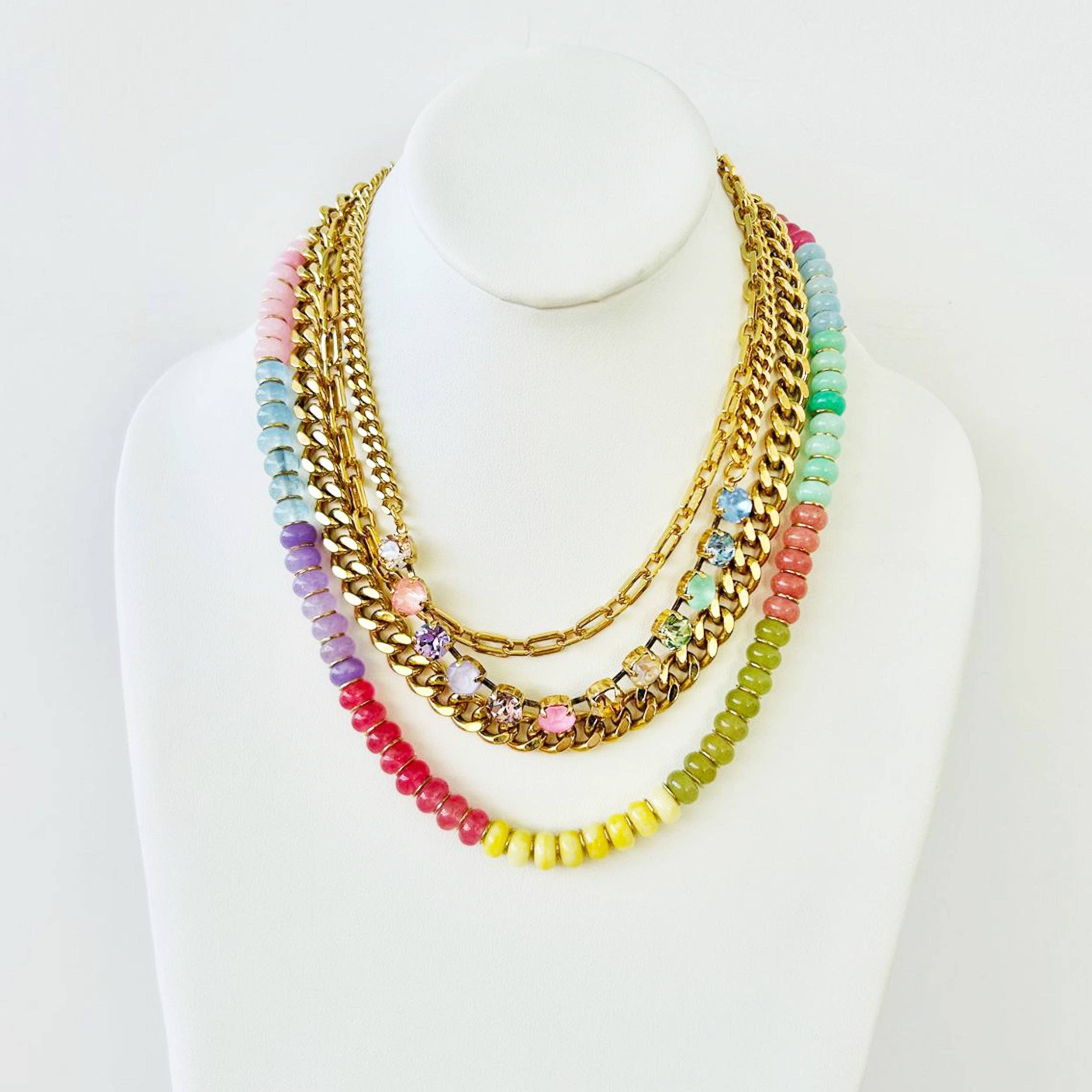 Regina Necklace in Fairy Dust