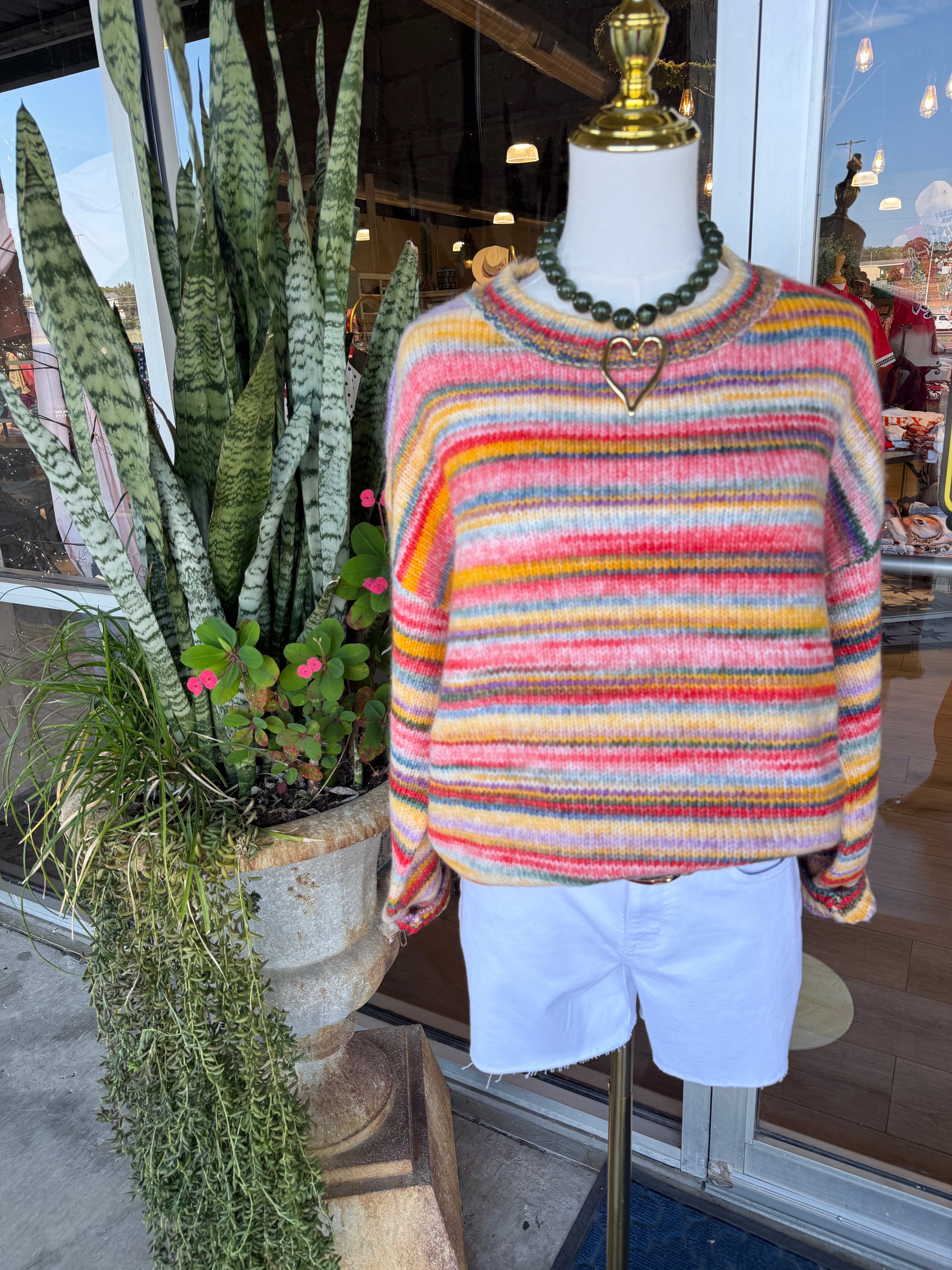 Cotton Candy Sweater