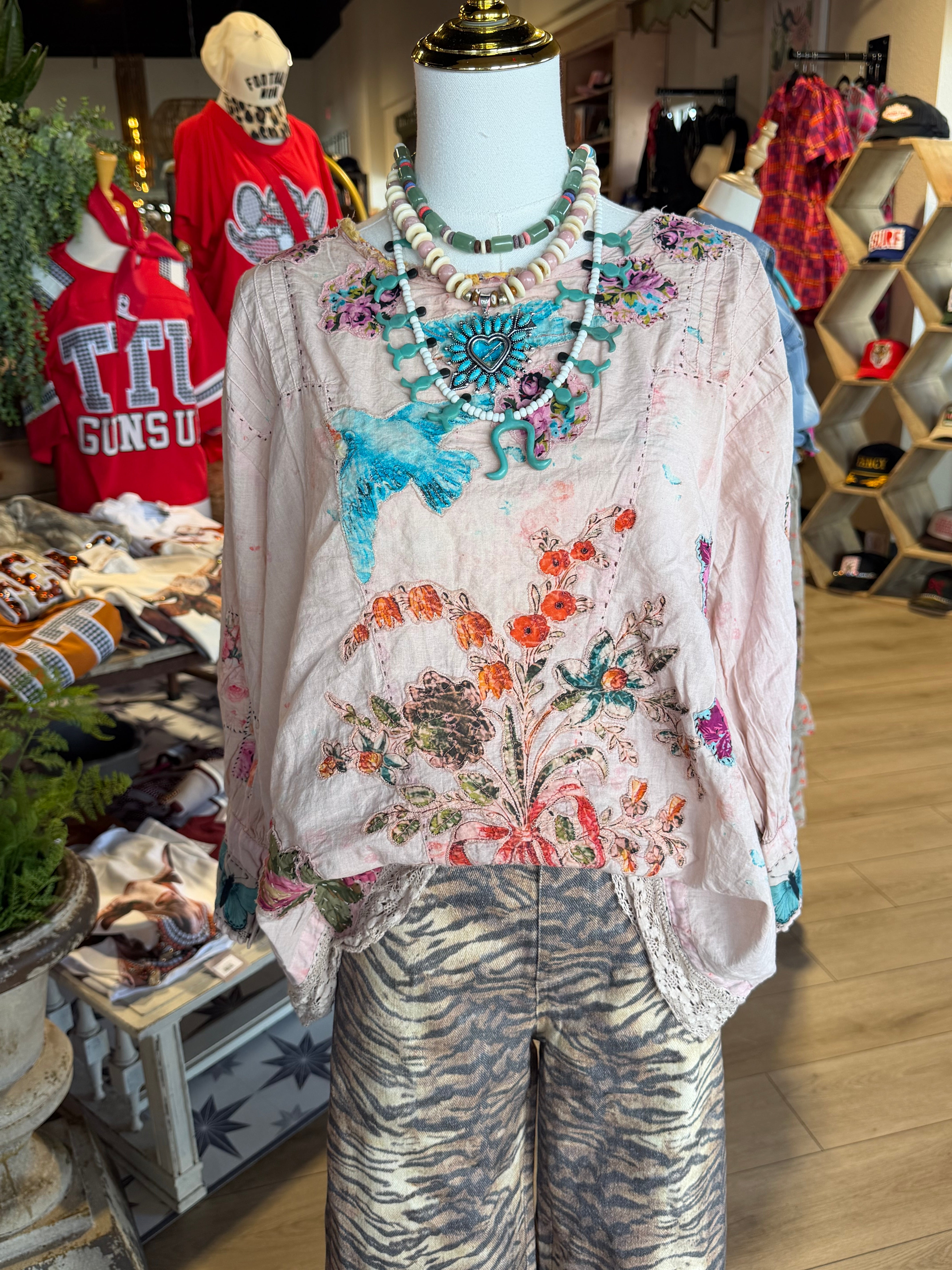 Gilded Bloom Top