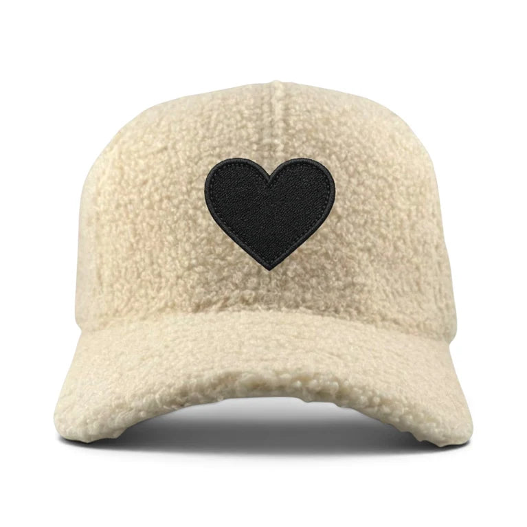 Teddy Heart Hat- Assorted