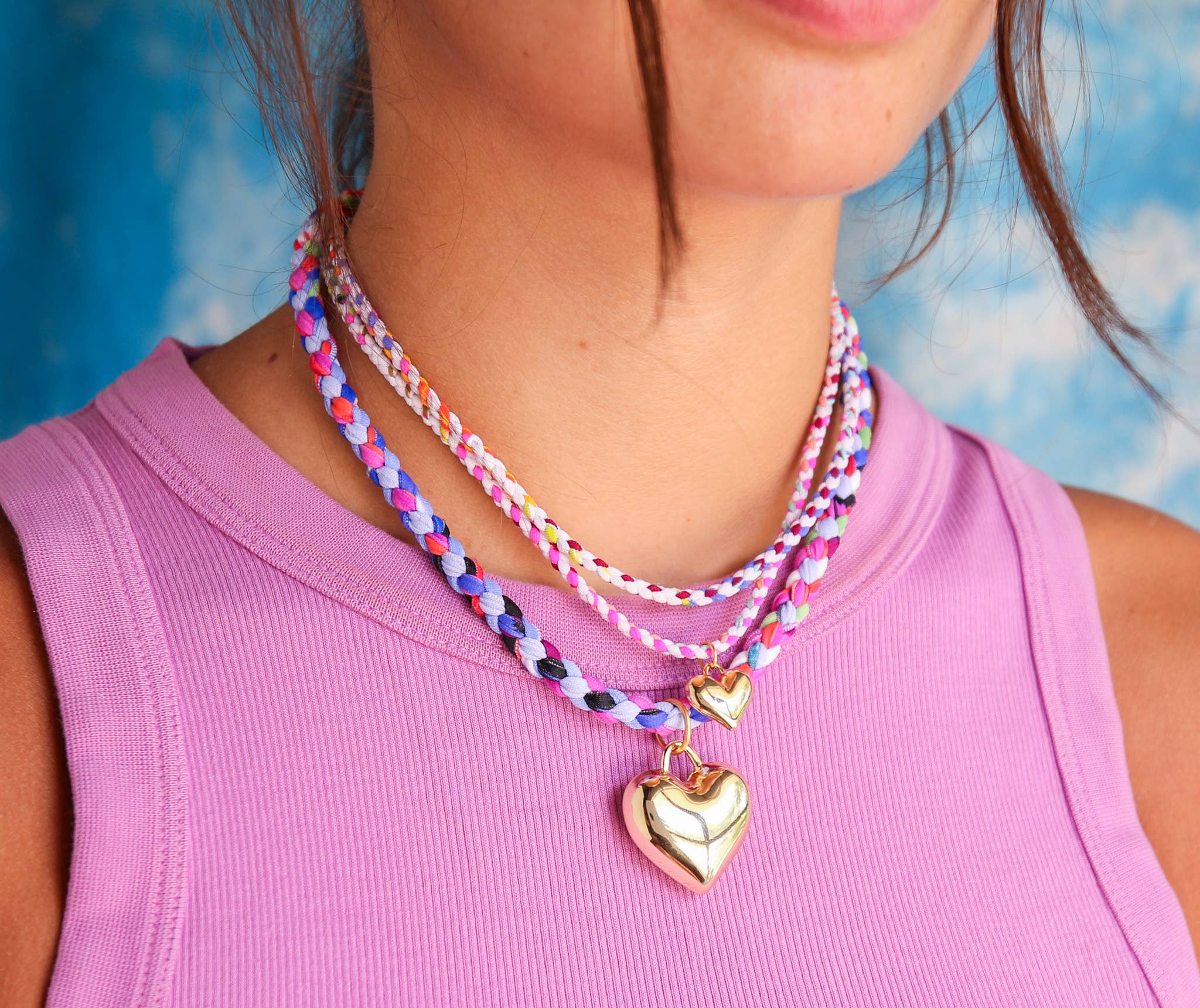 Valentina Necklace with Heart or Pearl