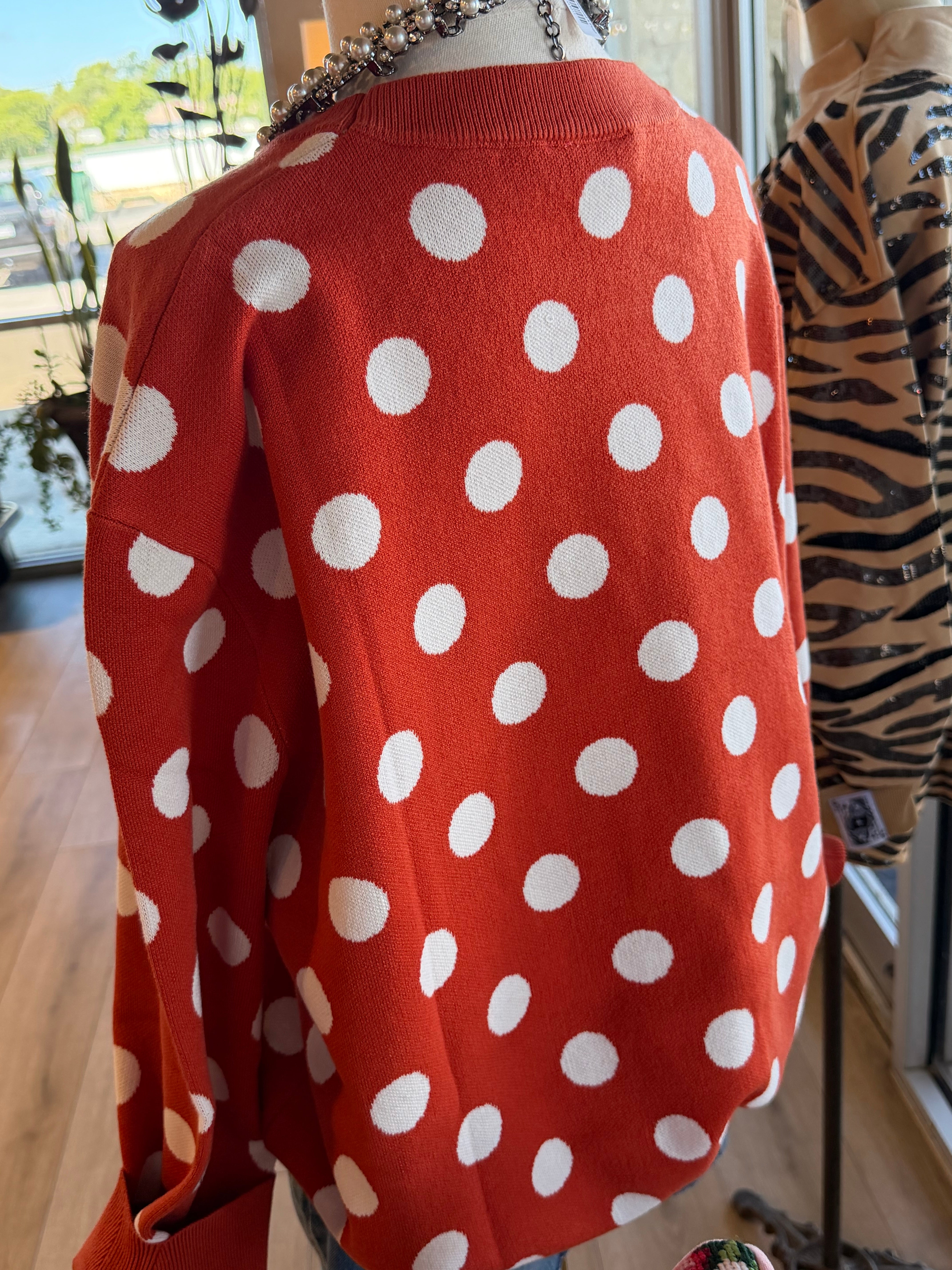 Polka Dot Pumpkin