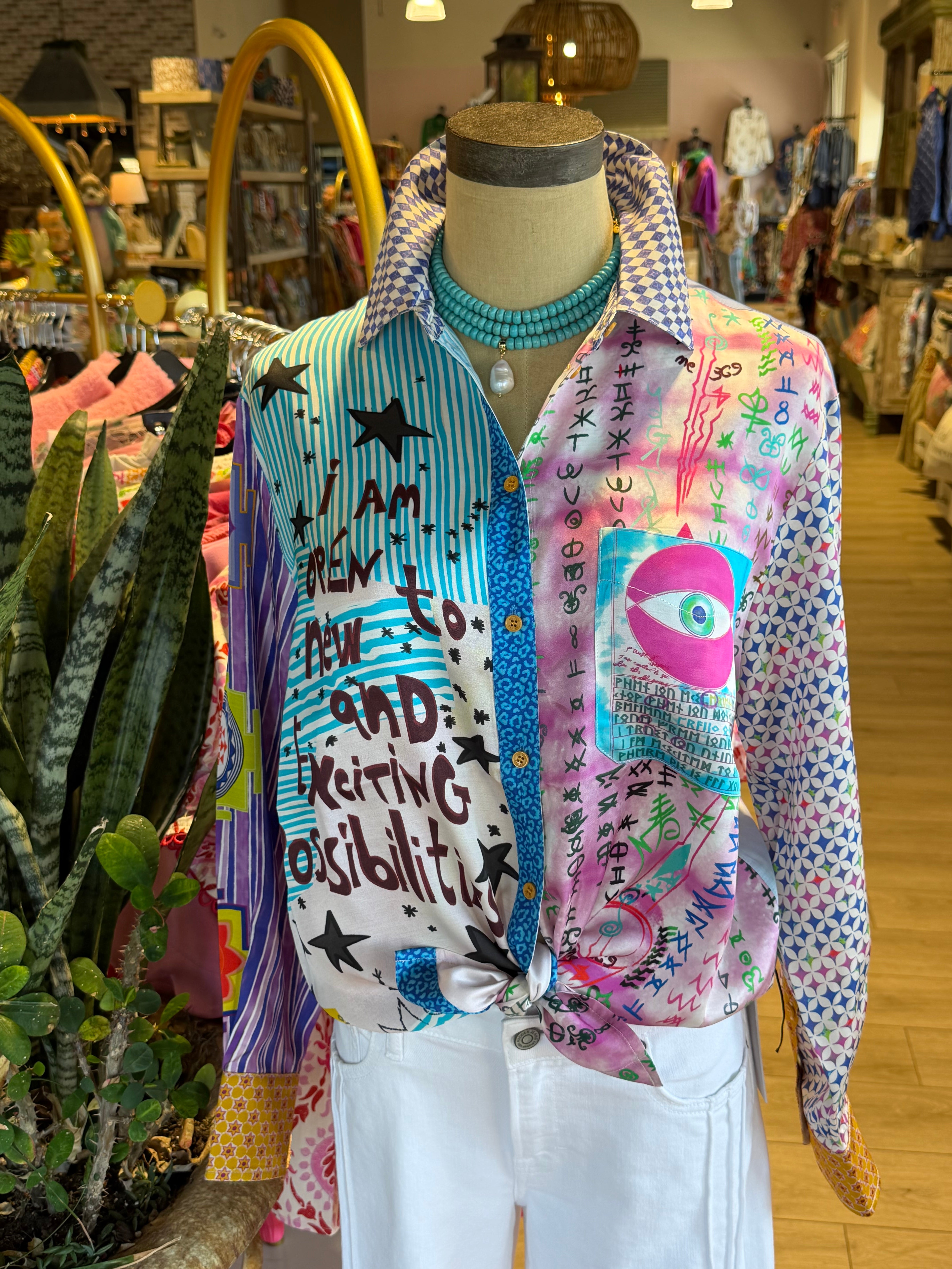 Isabel Printed Blouse