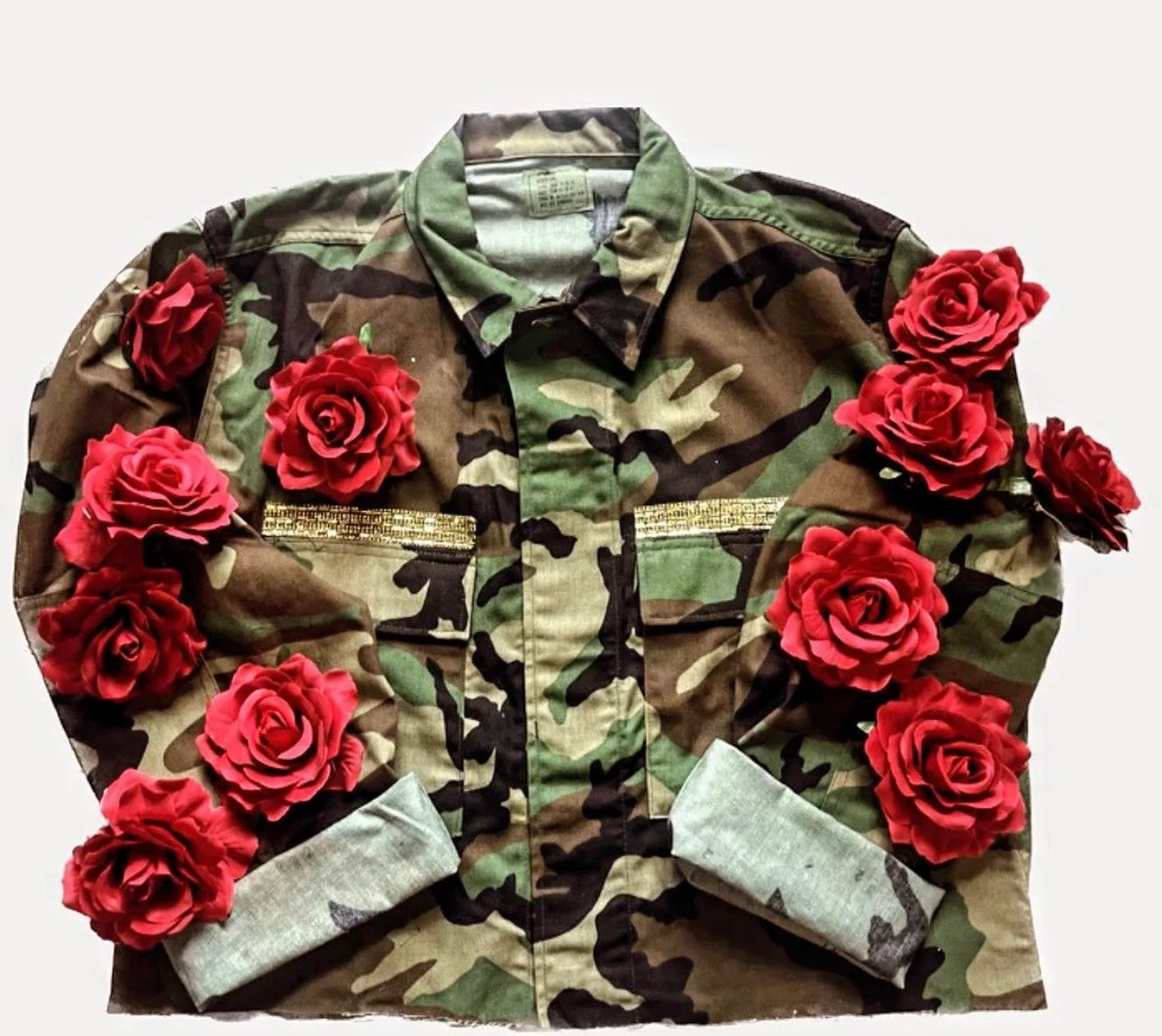 Rose are Red Camo Jacket