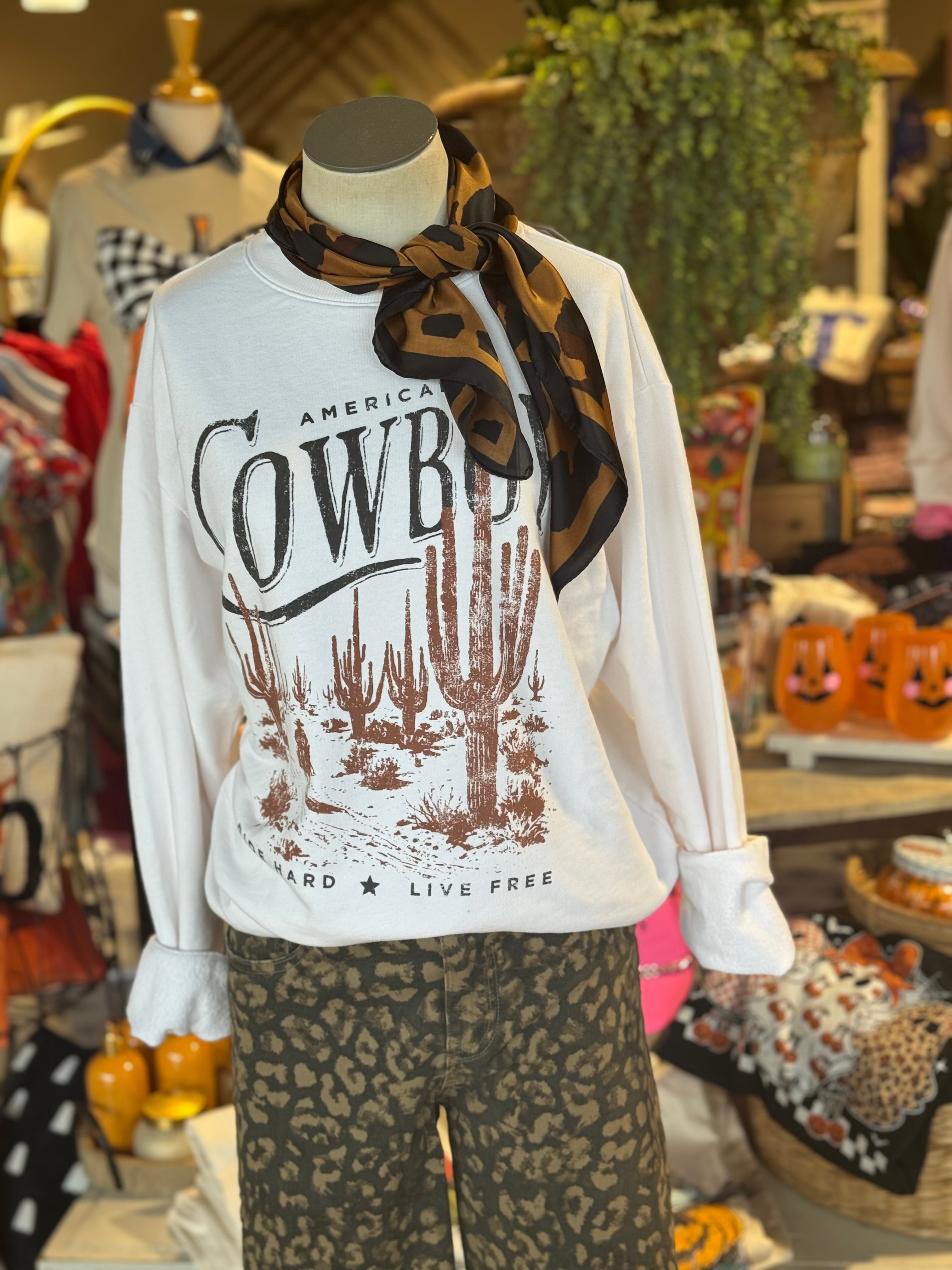 American Cowboy Sweatshirt***