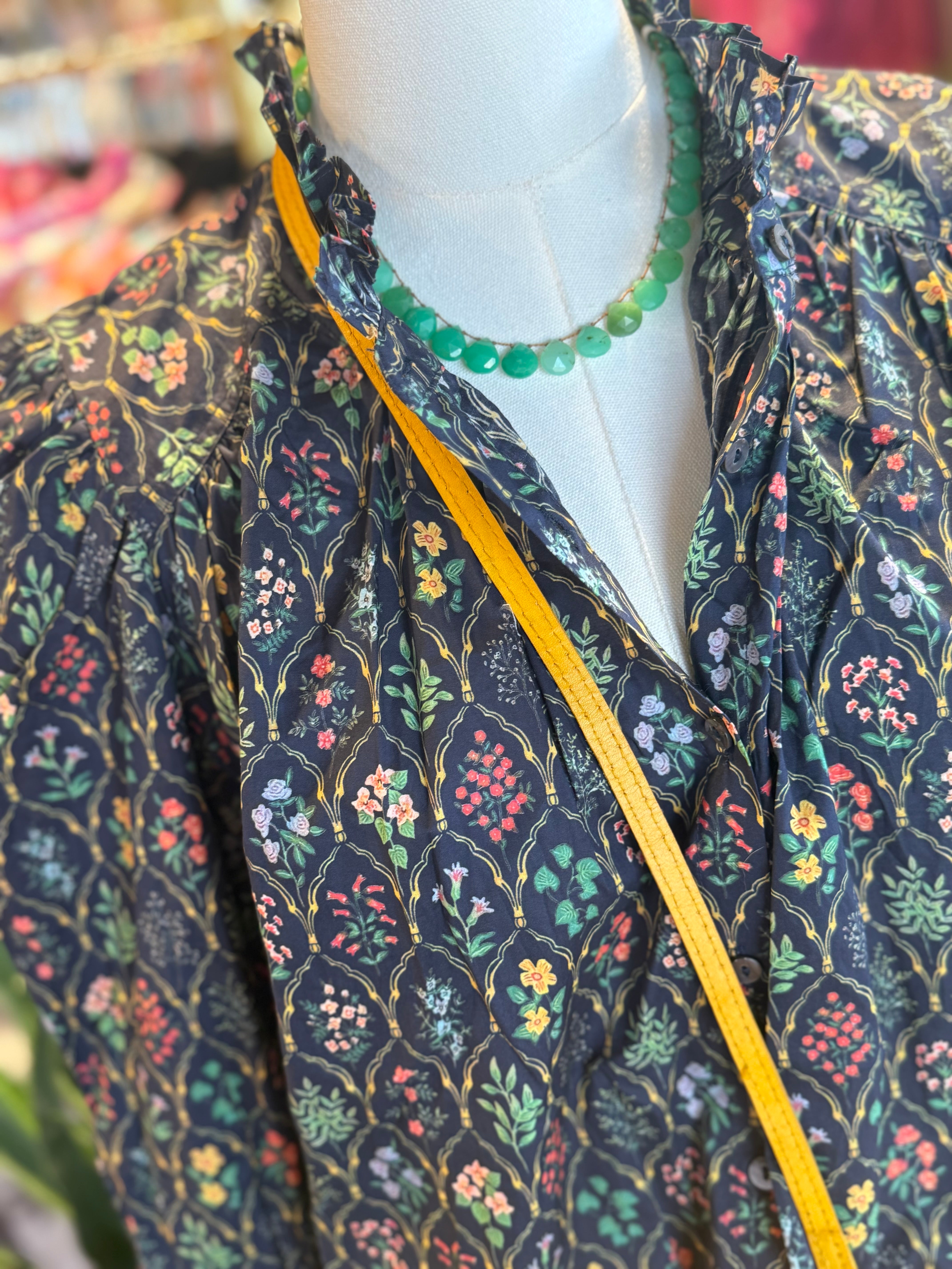 Midnight Marigold Top