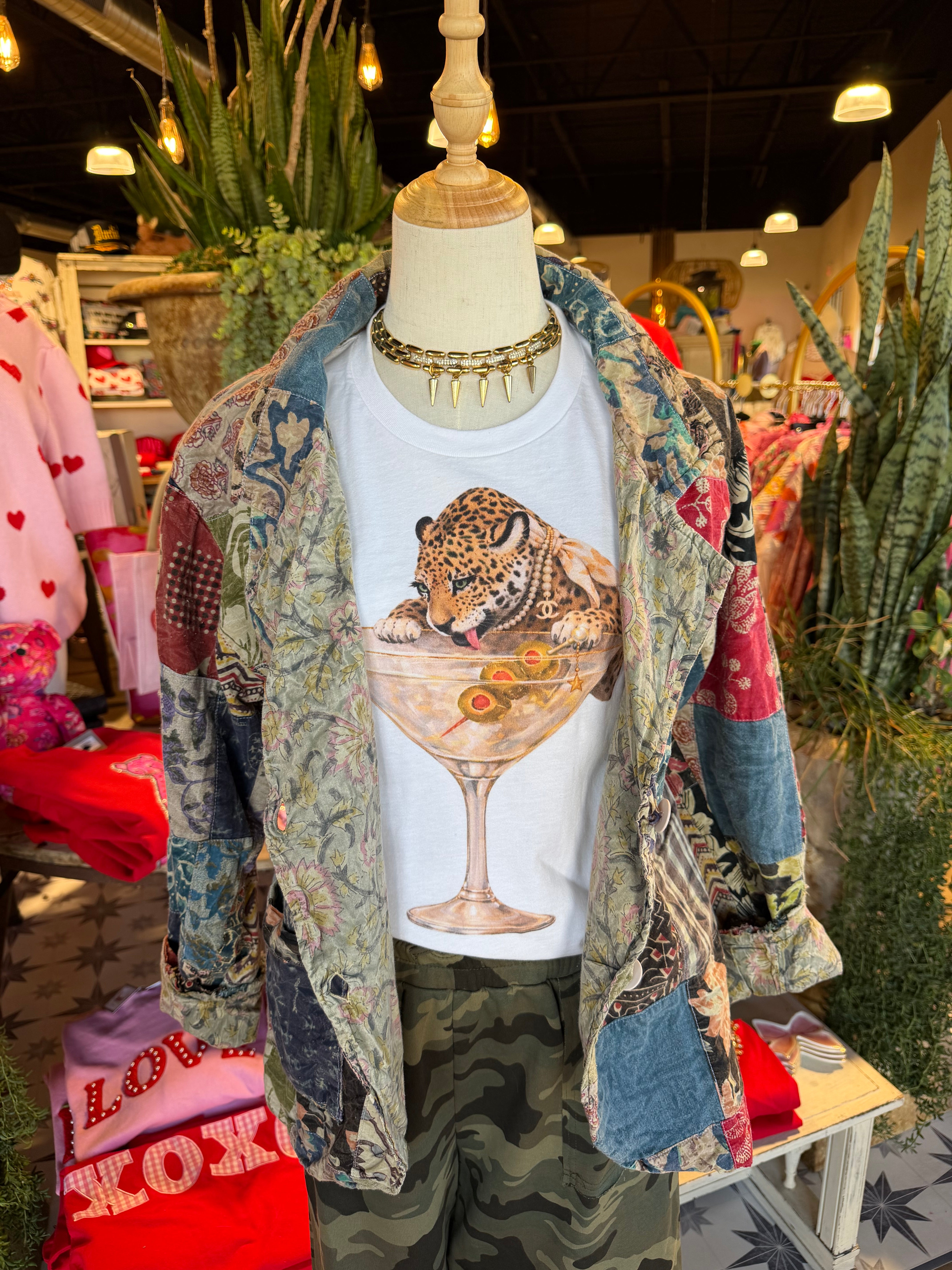 Backroad Blues Quilted Jacket