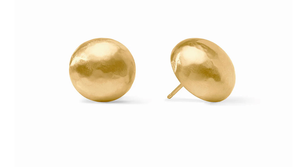 Solara Gold Stud Earrings