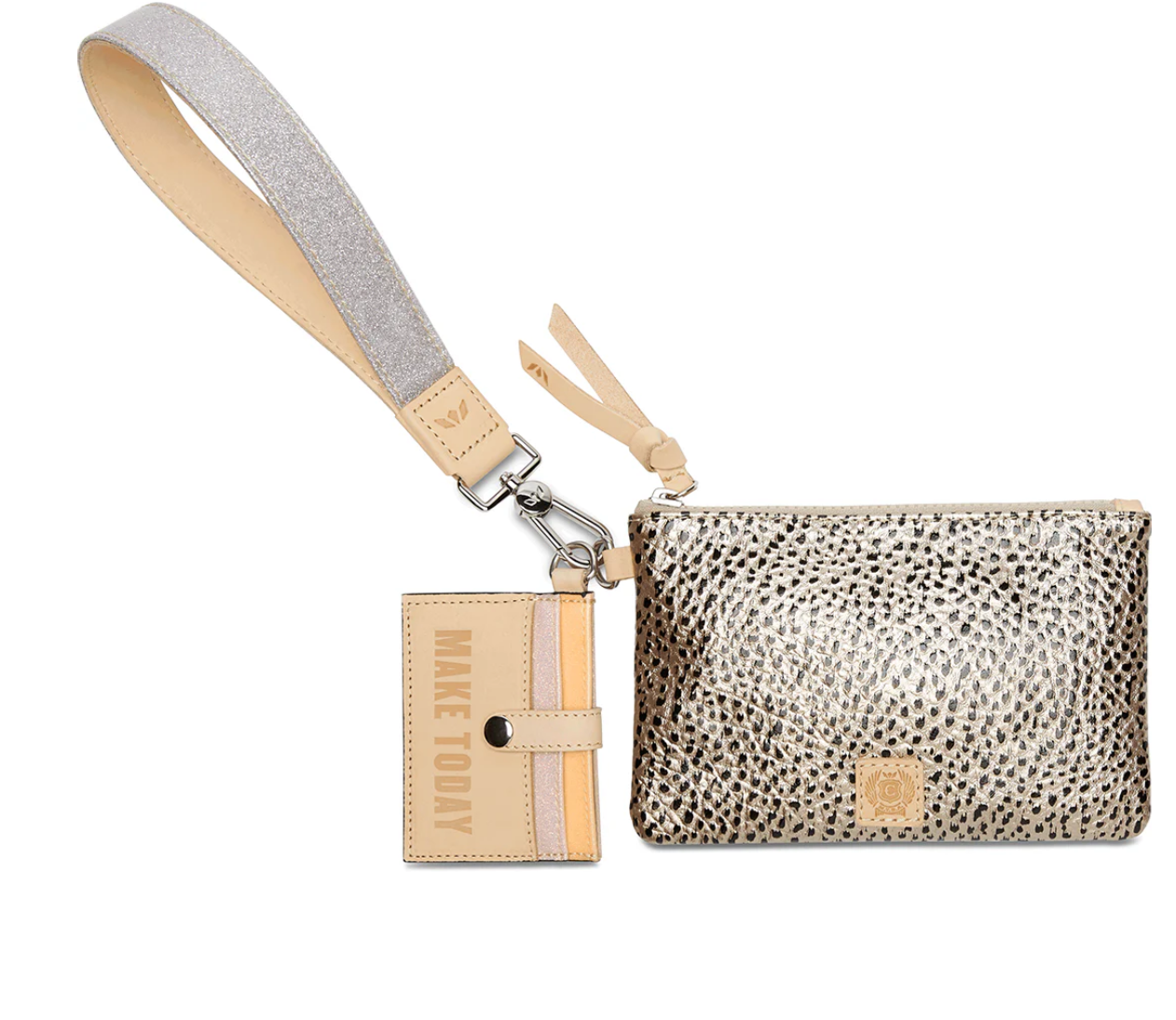 Wristlet w/Credit Card Holder- Assorted