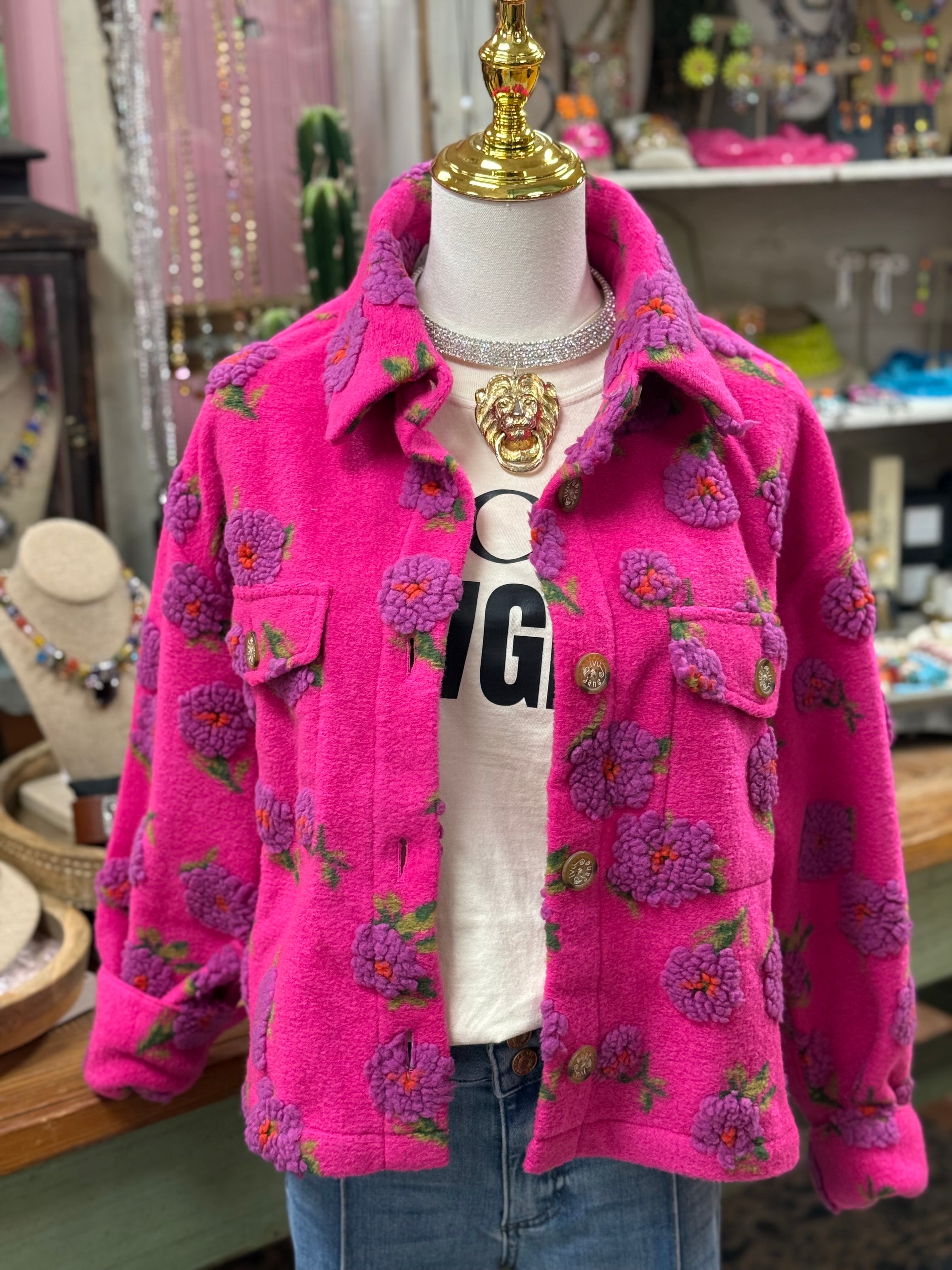 Floral Barn Jacket