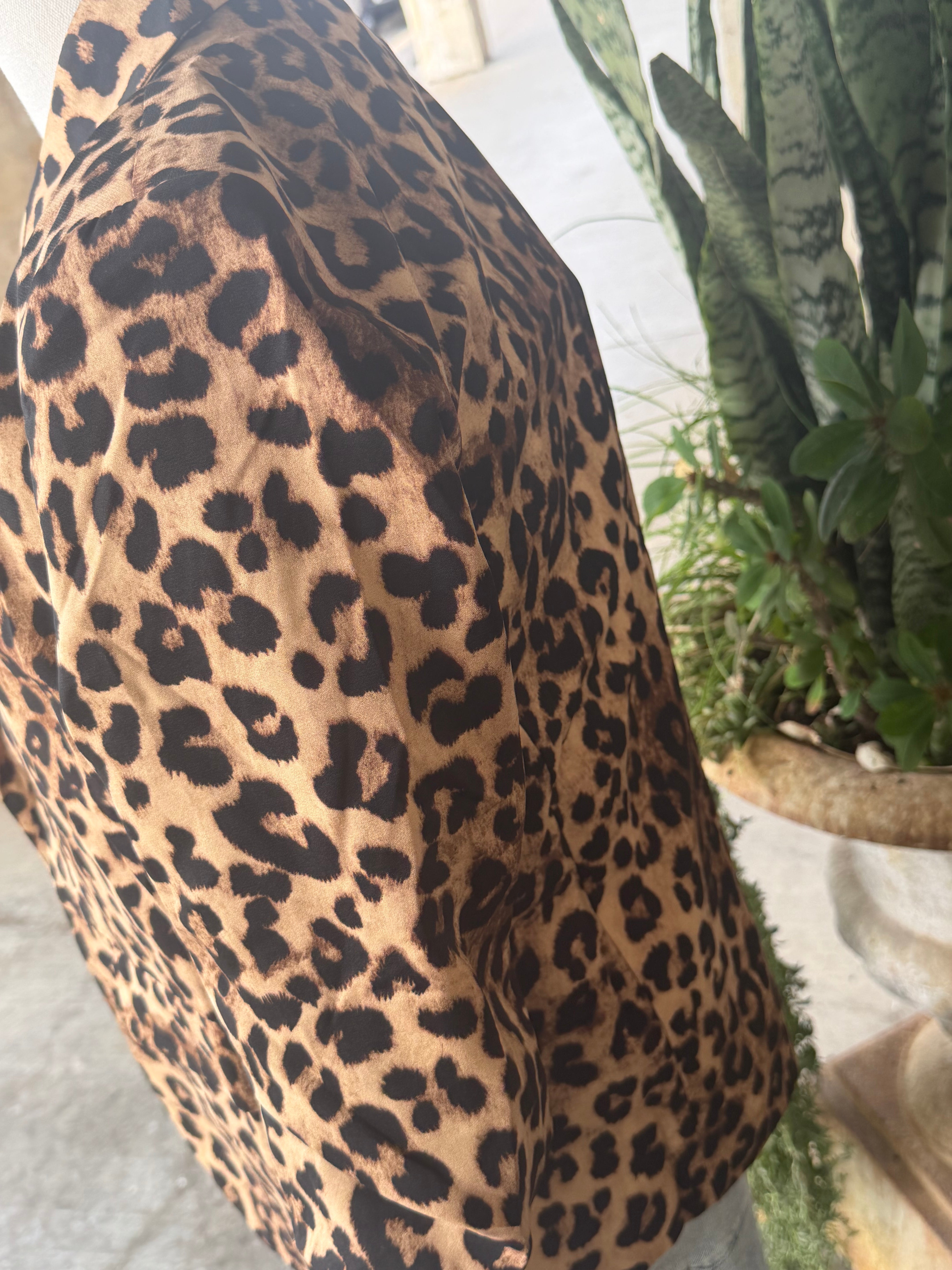 Leopard Printed Blazer
