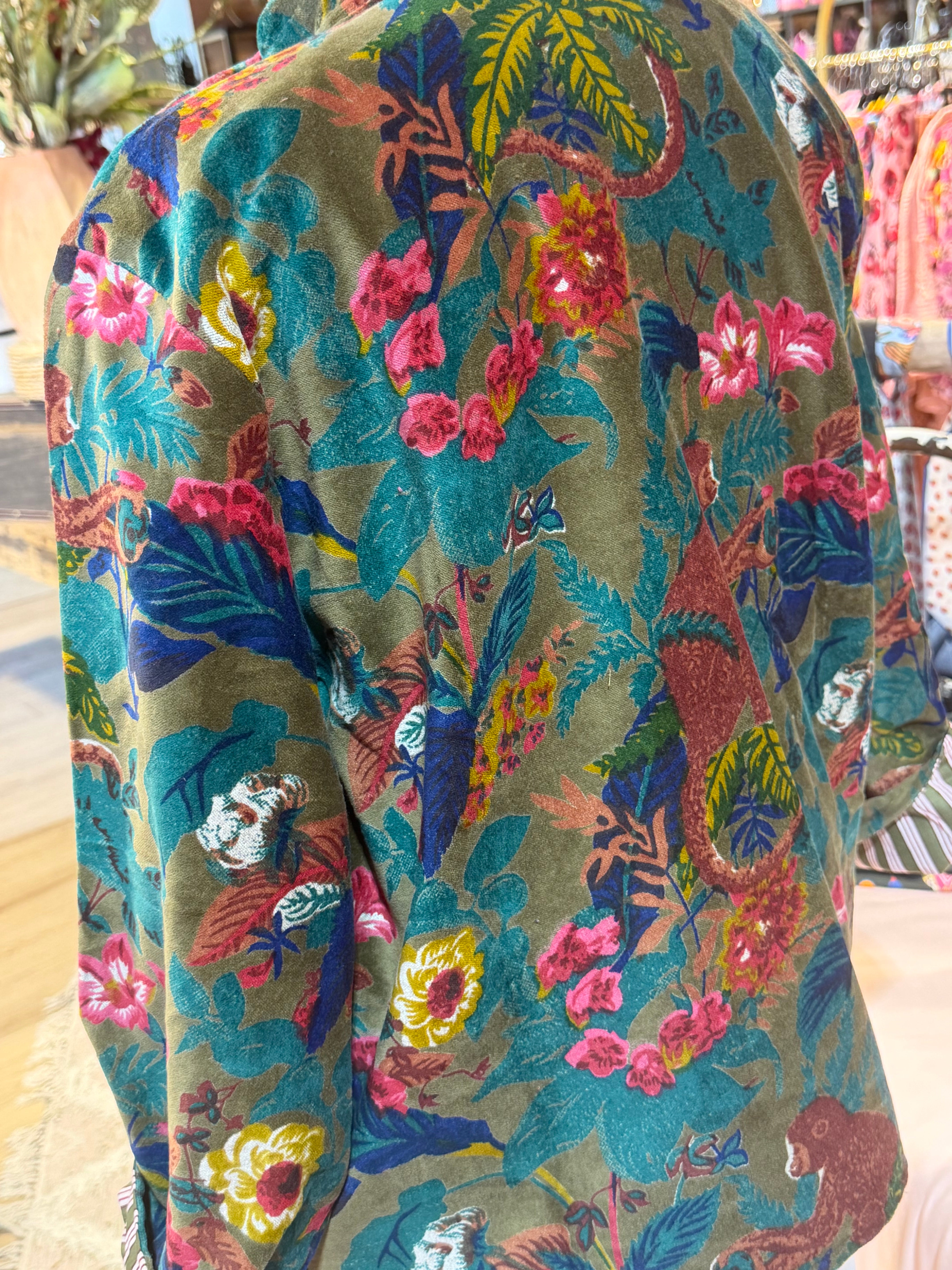 Jungle Teal Jacket