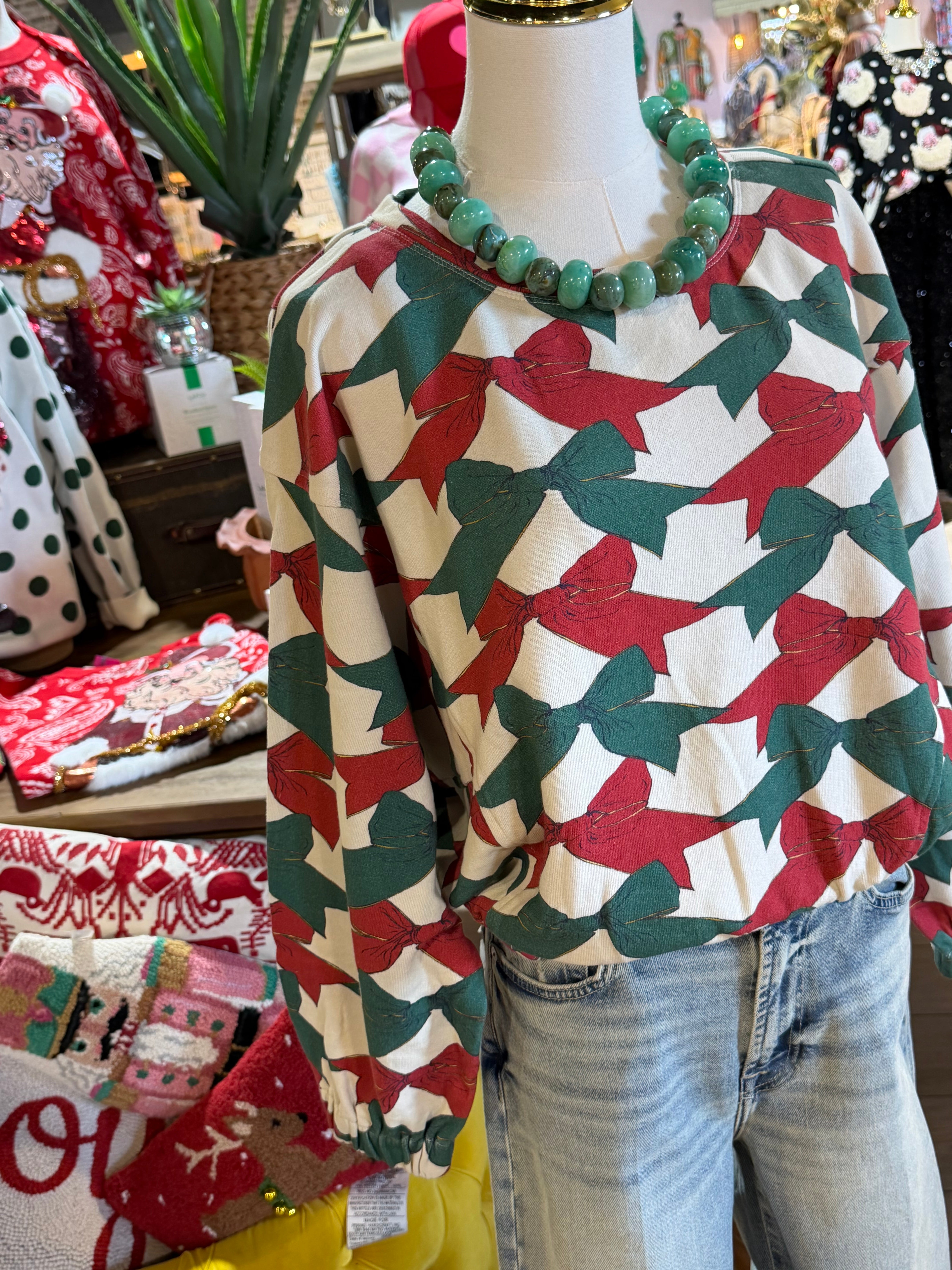 Bow Sweatshirt