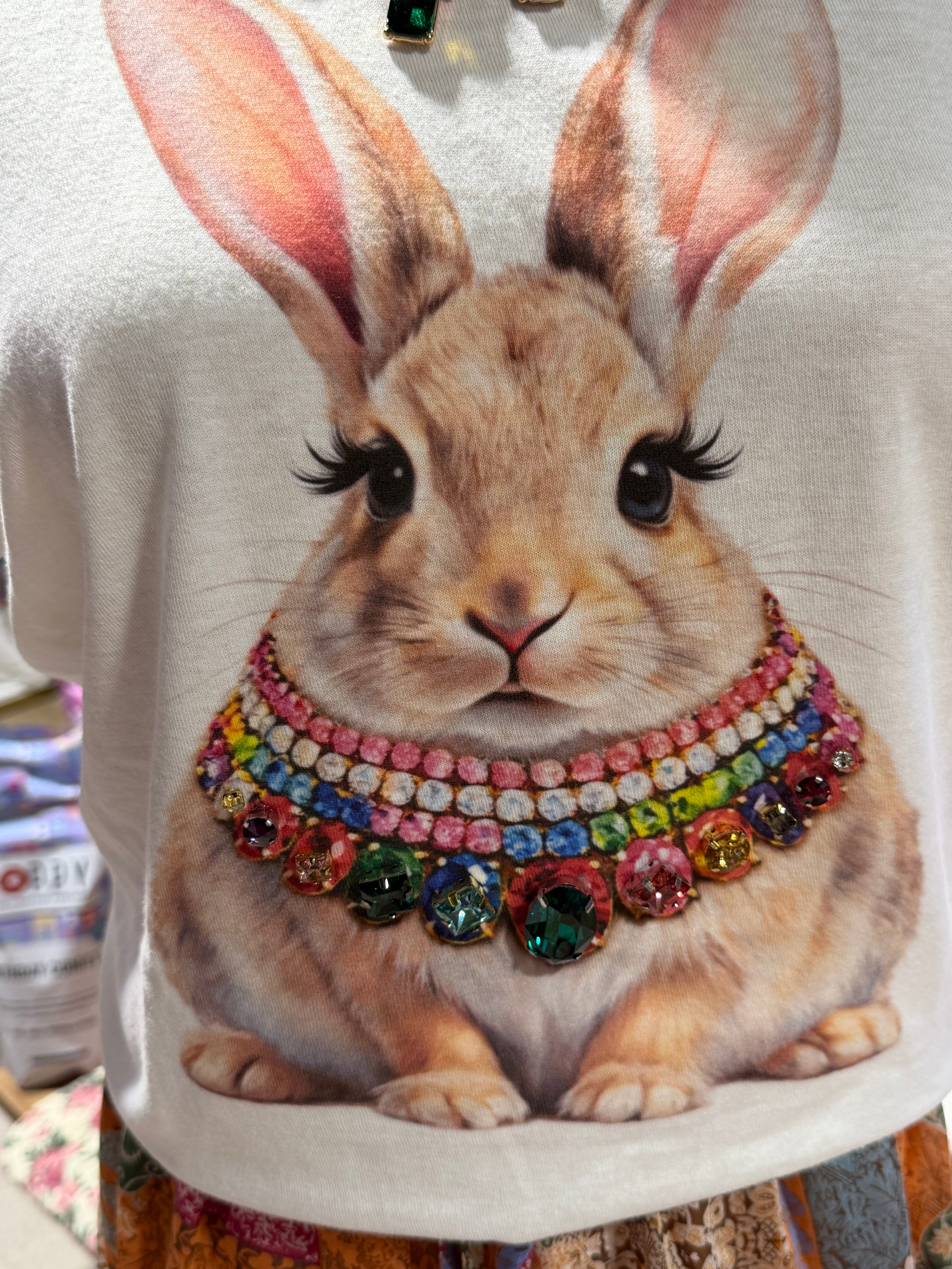 Jeweled Bunny Tee