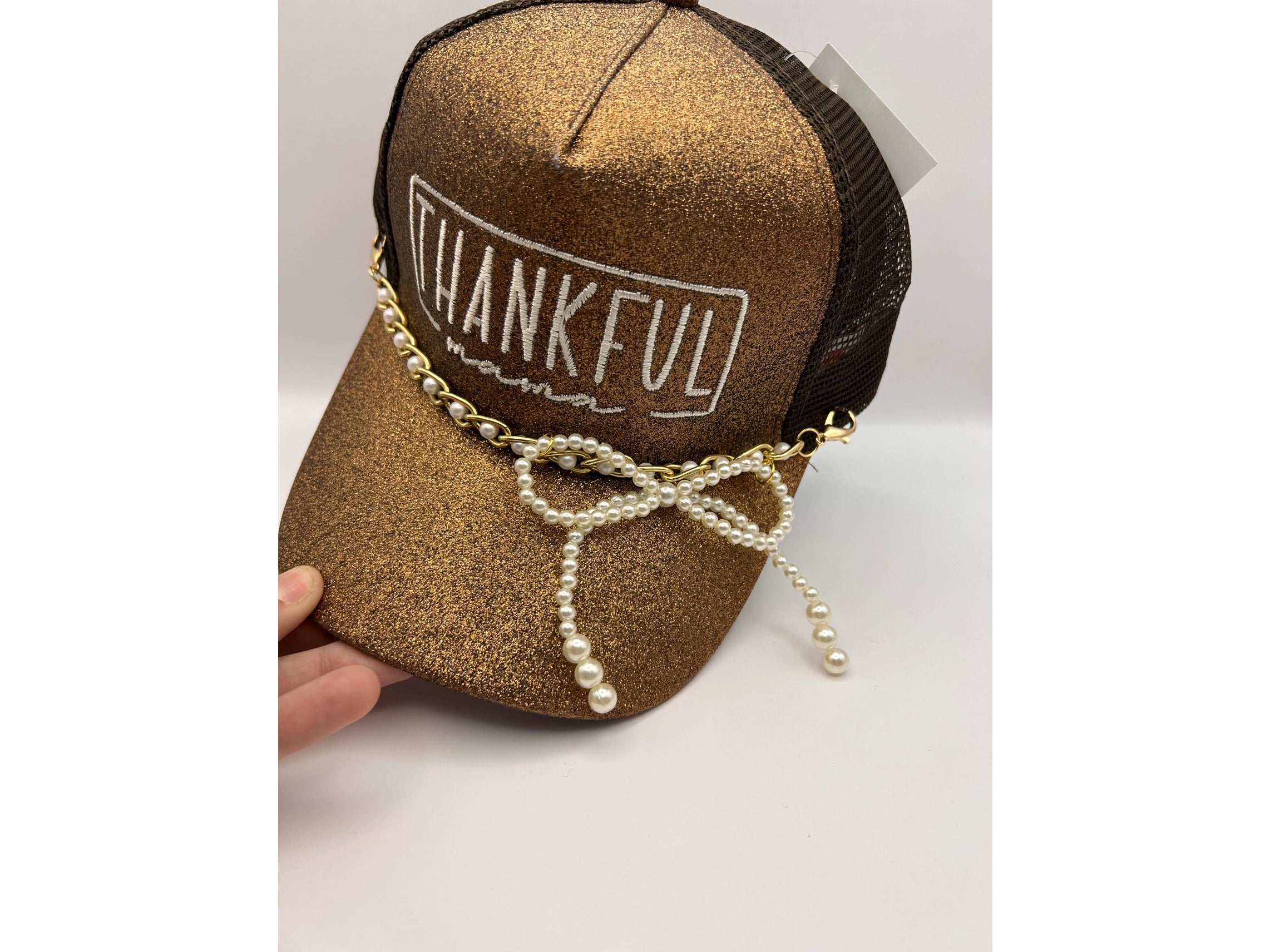 Thankful Hat /Bow Chain