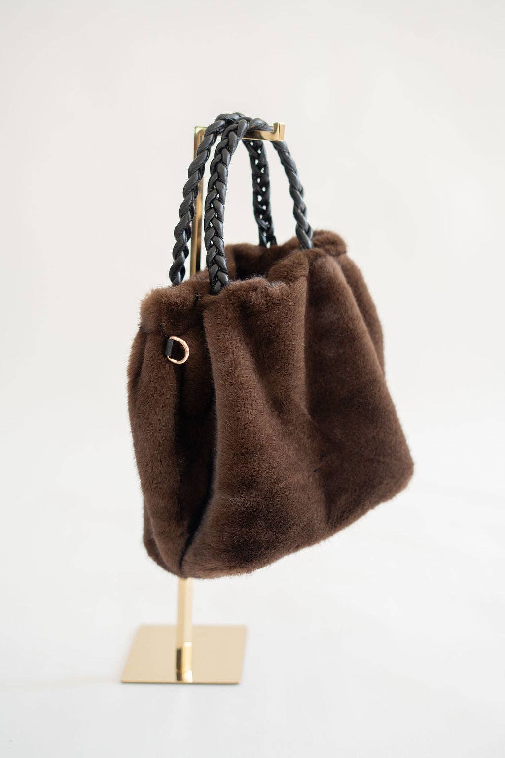 Heather Faux Fur Handbag- WS