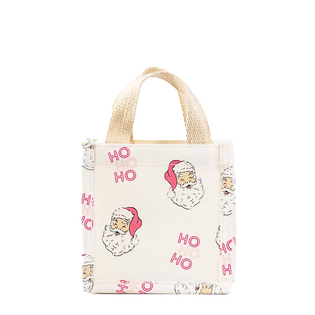 HoHoHo Mini Gift Tote 6x6x4