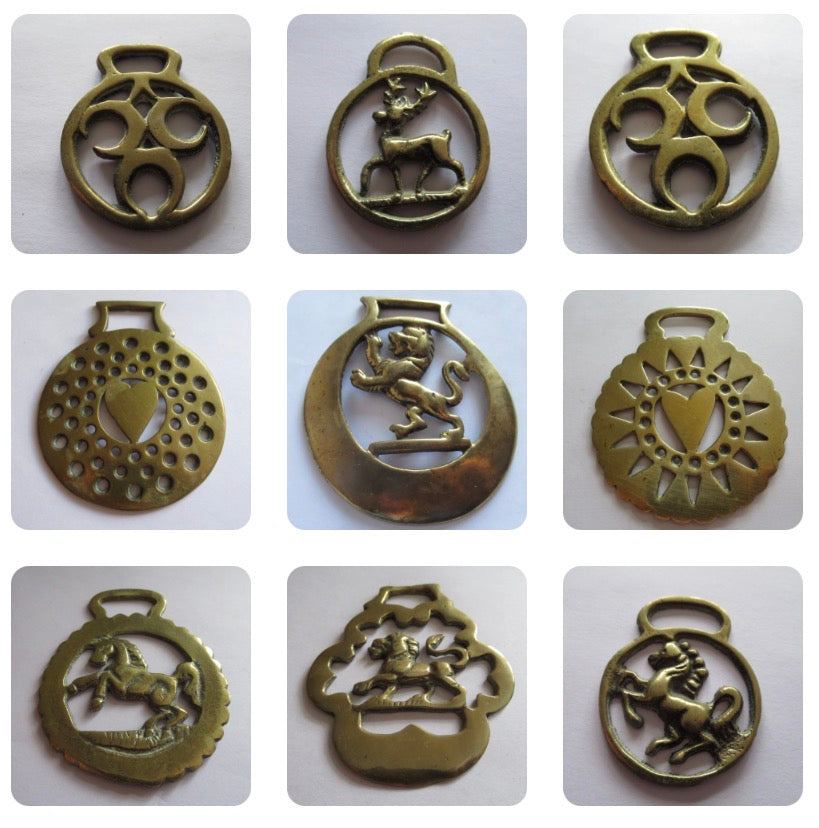 Antique Horse Medallions- Assorted