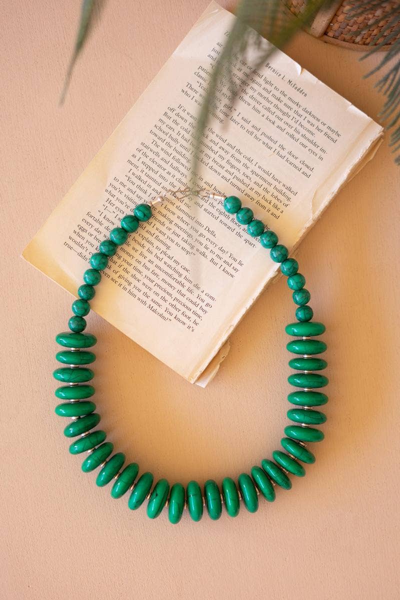 Kale Bead Necklace