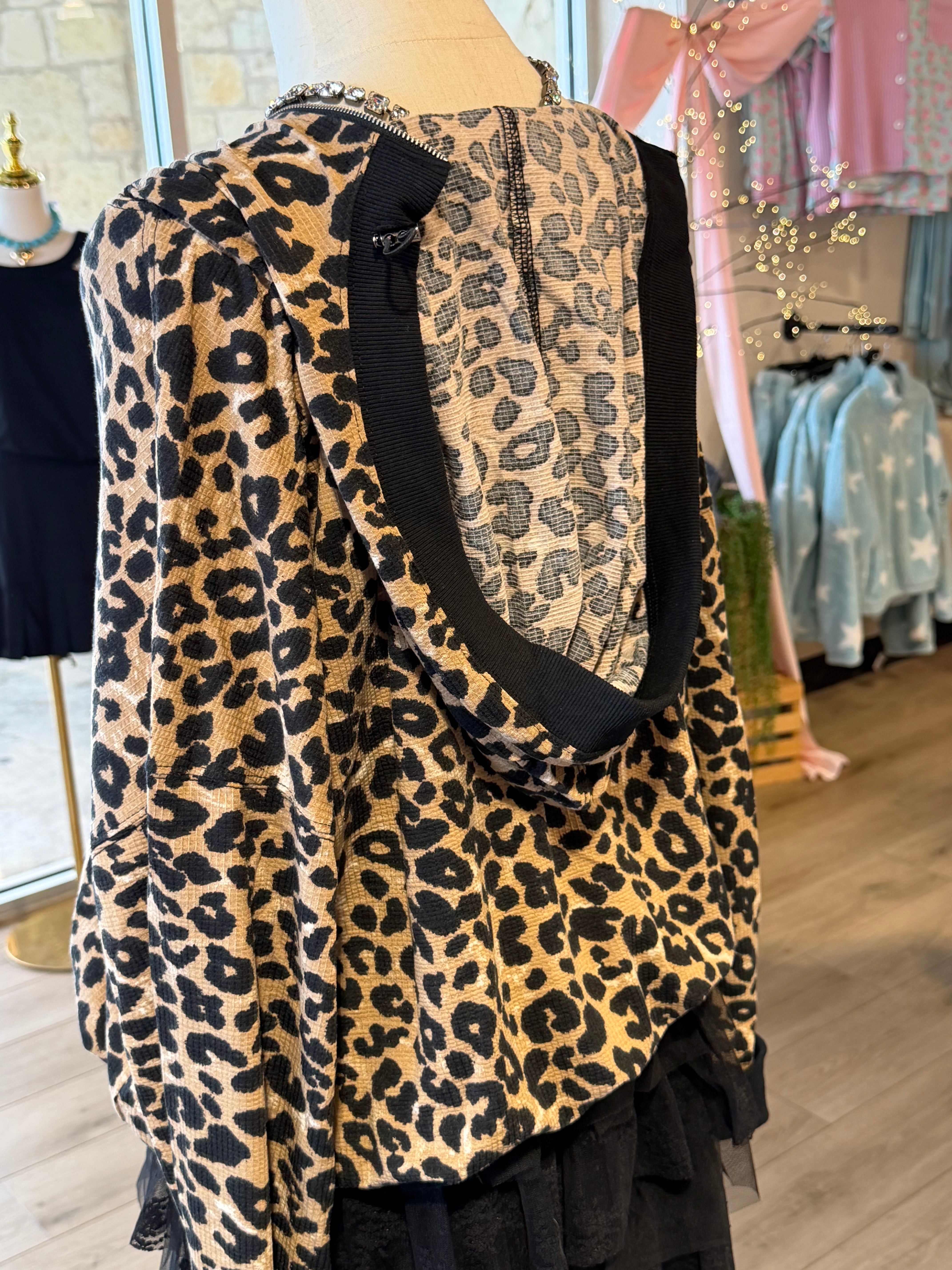 Kenzie Leopard Hoodie