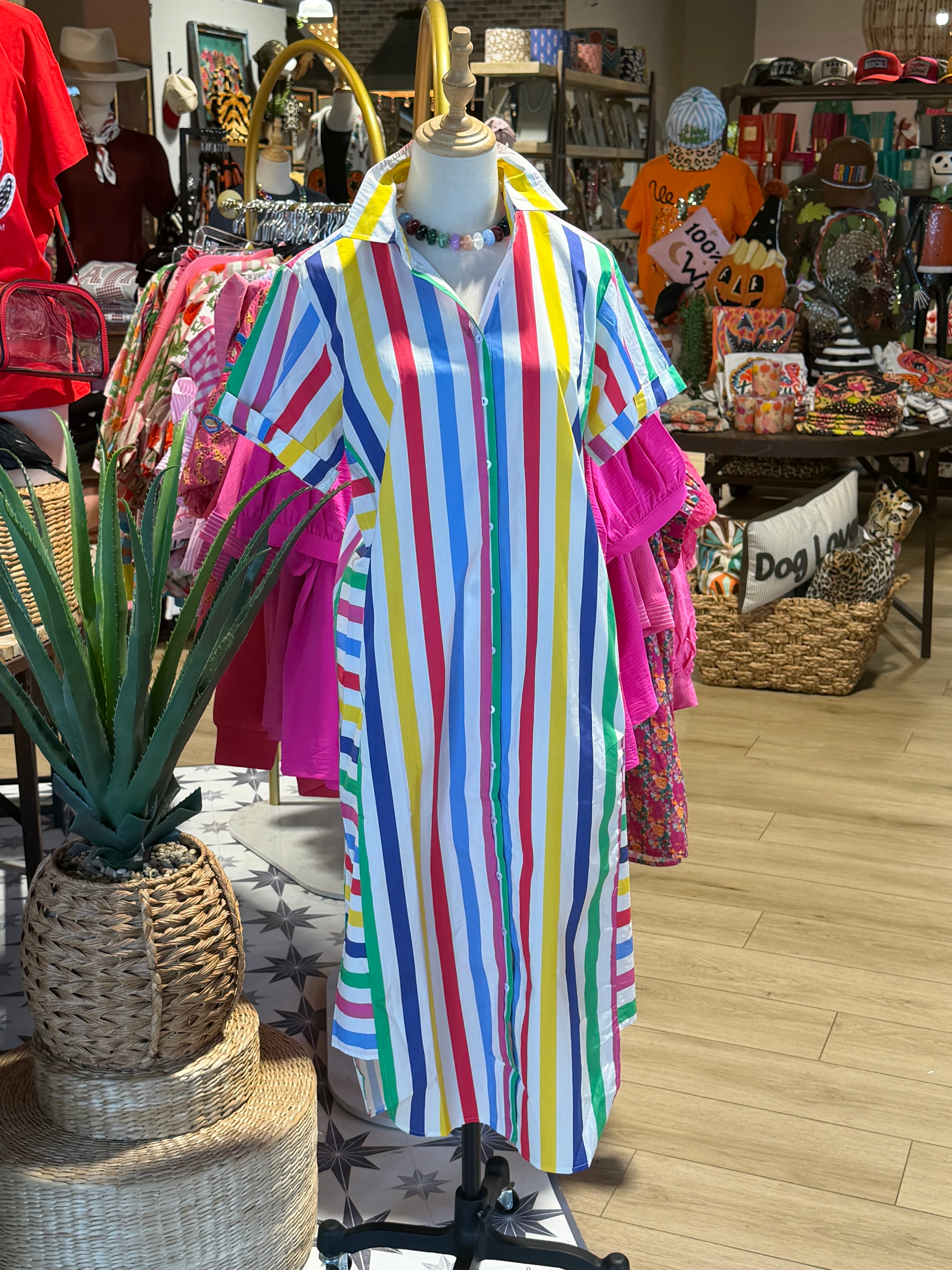 Ashley Shirt Dress