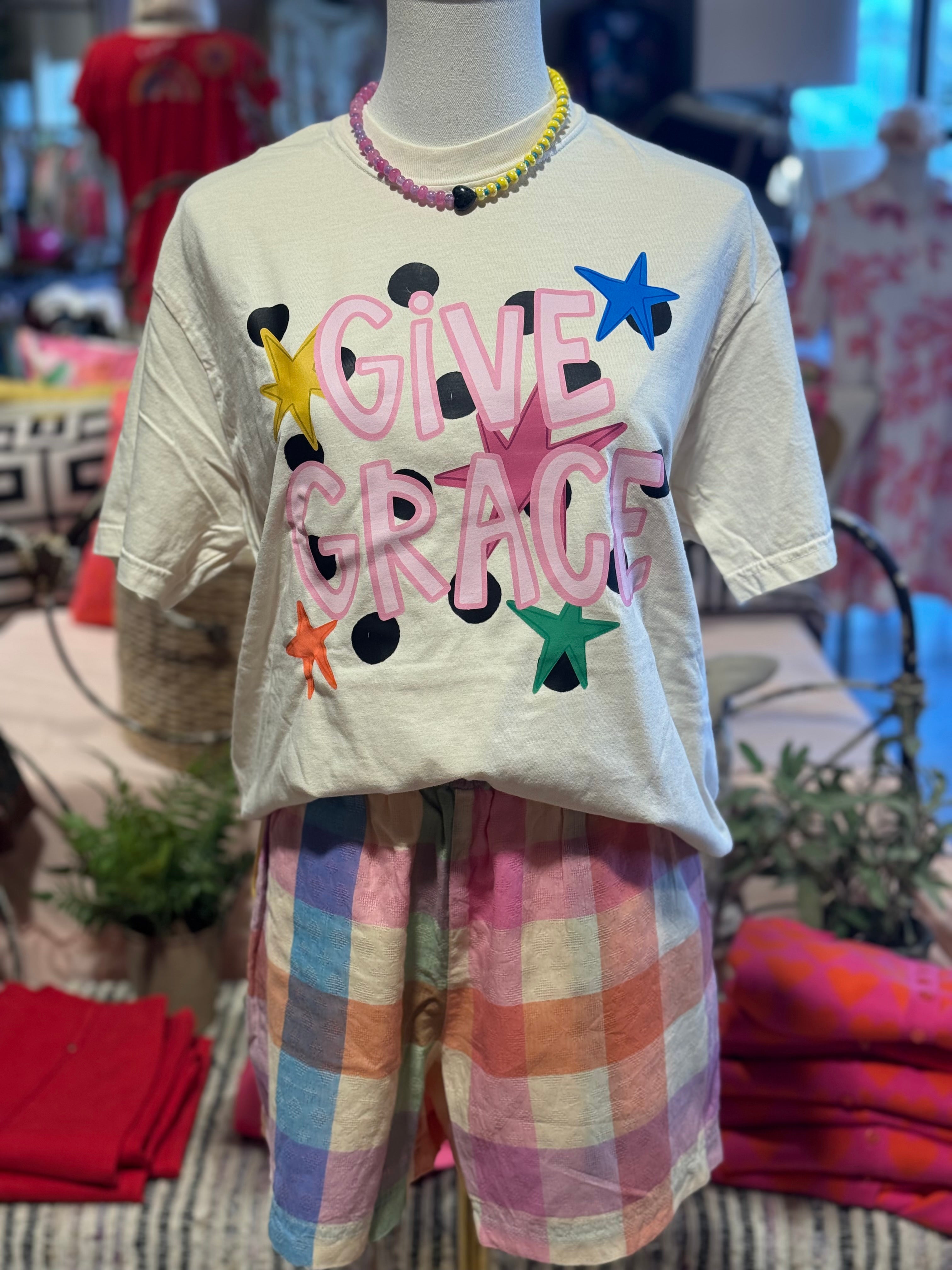 Give Grace Tee (Ivory)