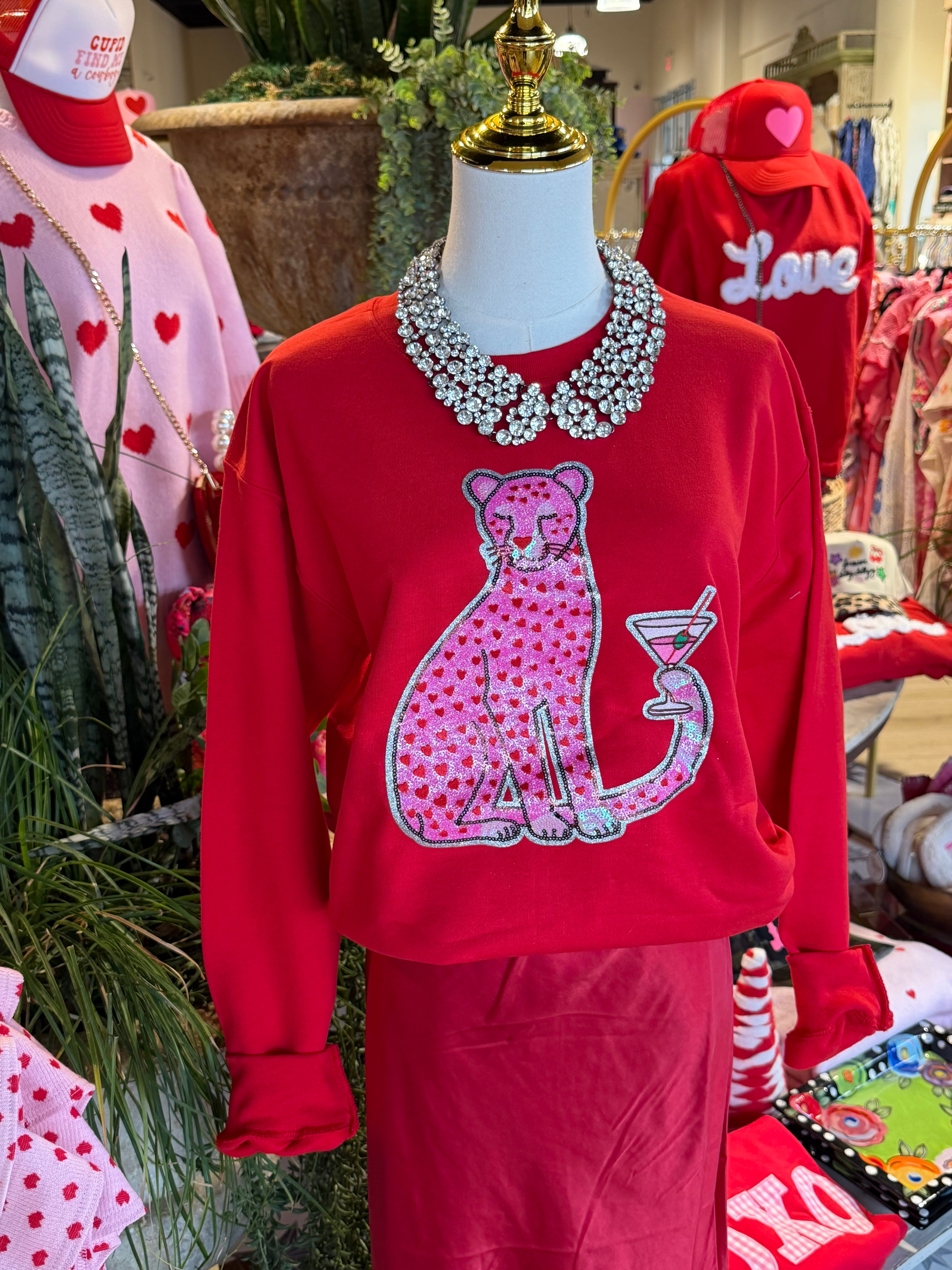 Rosie Leopard Sweatshirt