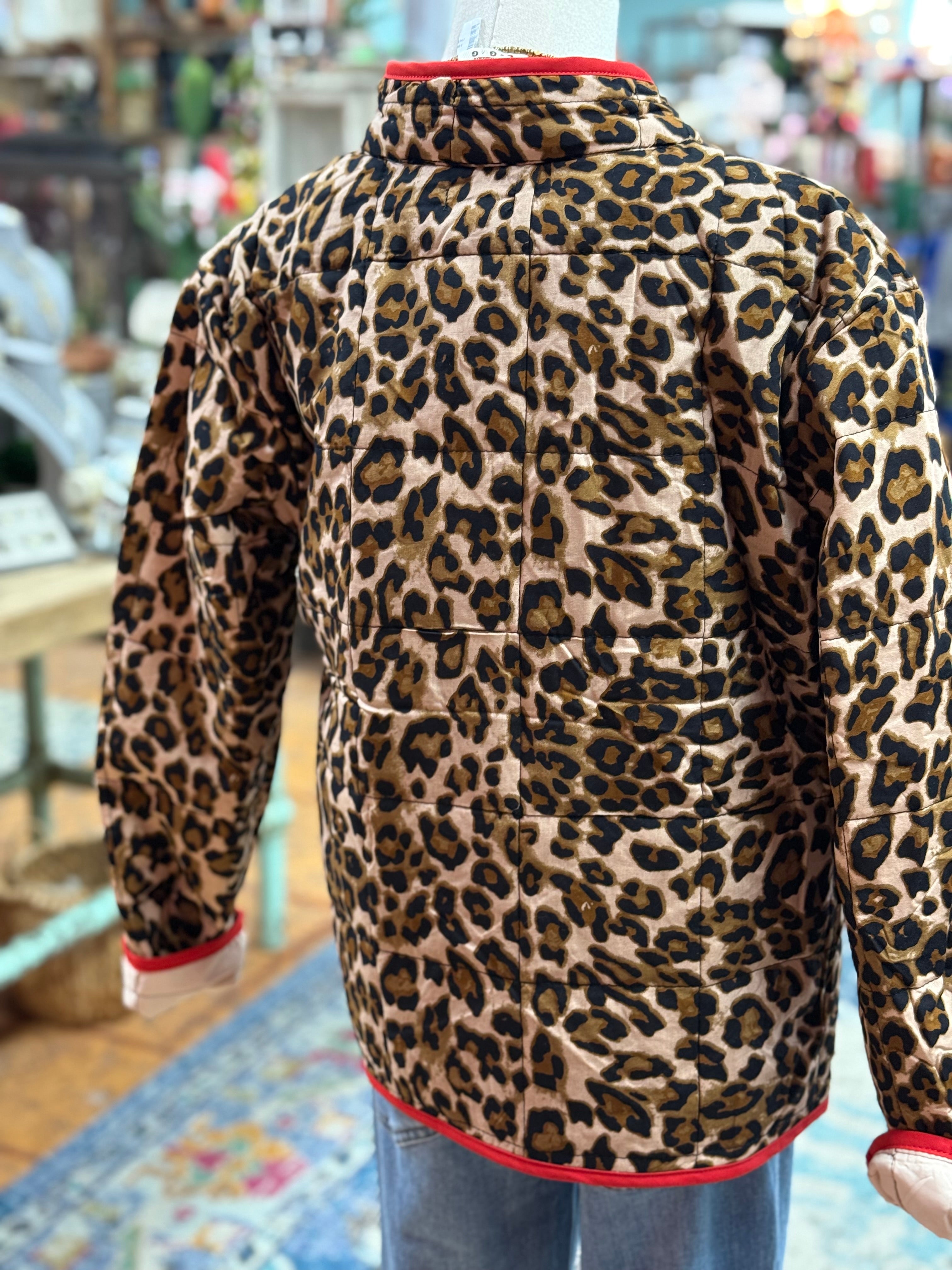 Cleo Leopard Jacket