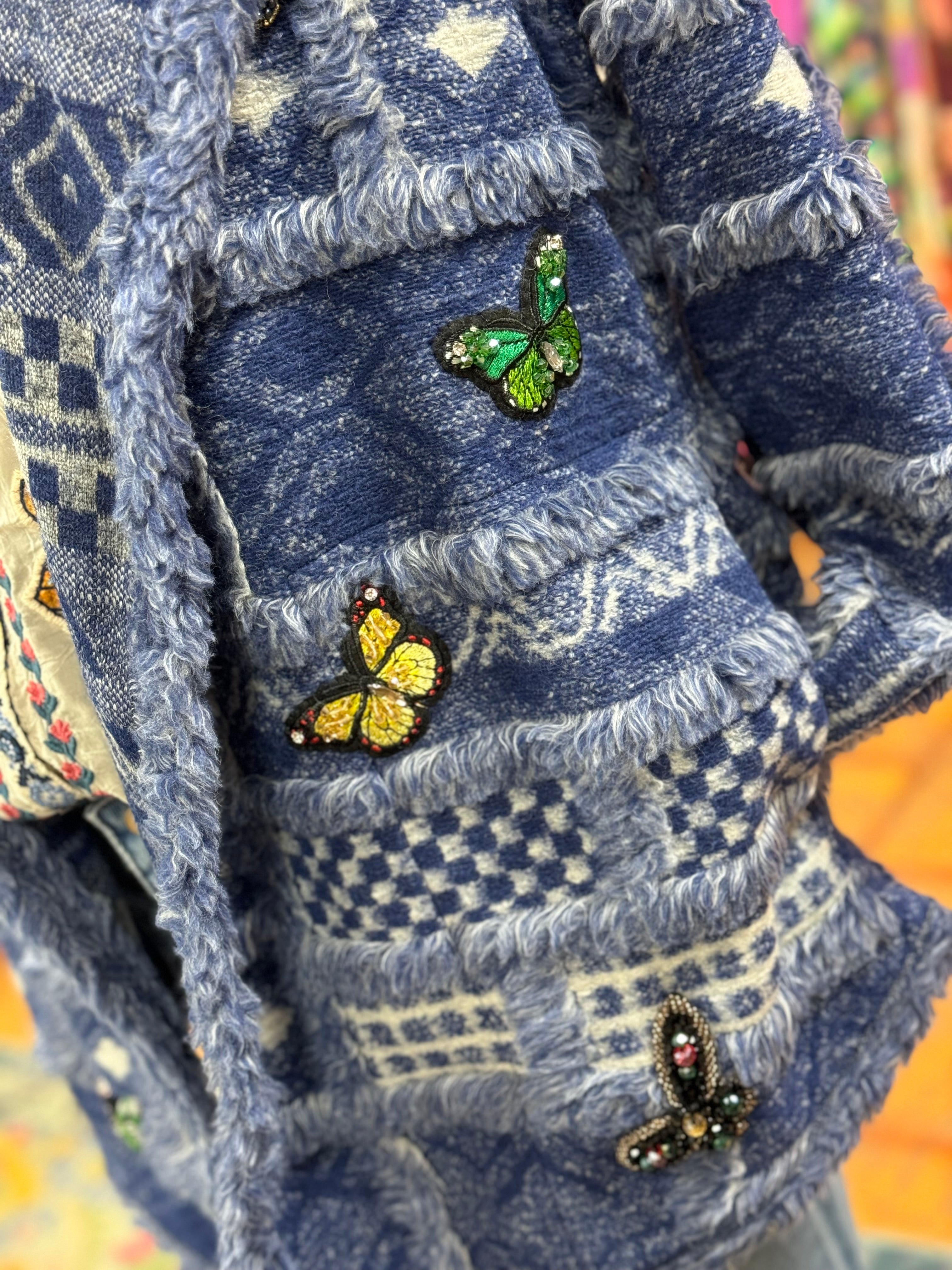 Patchwork Butterfly Jacket