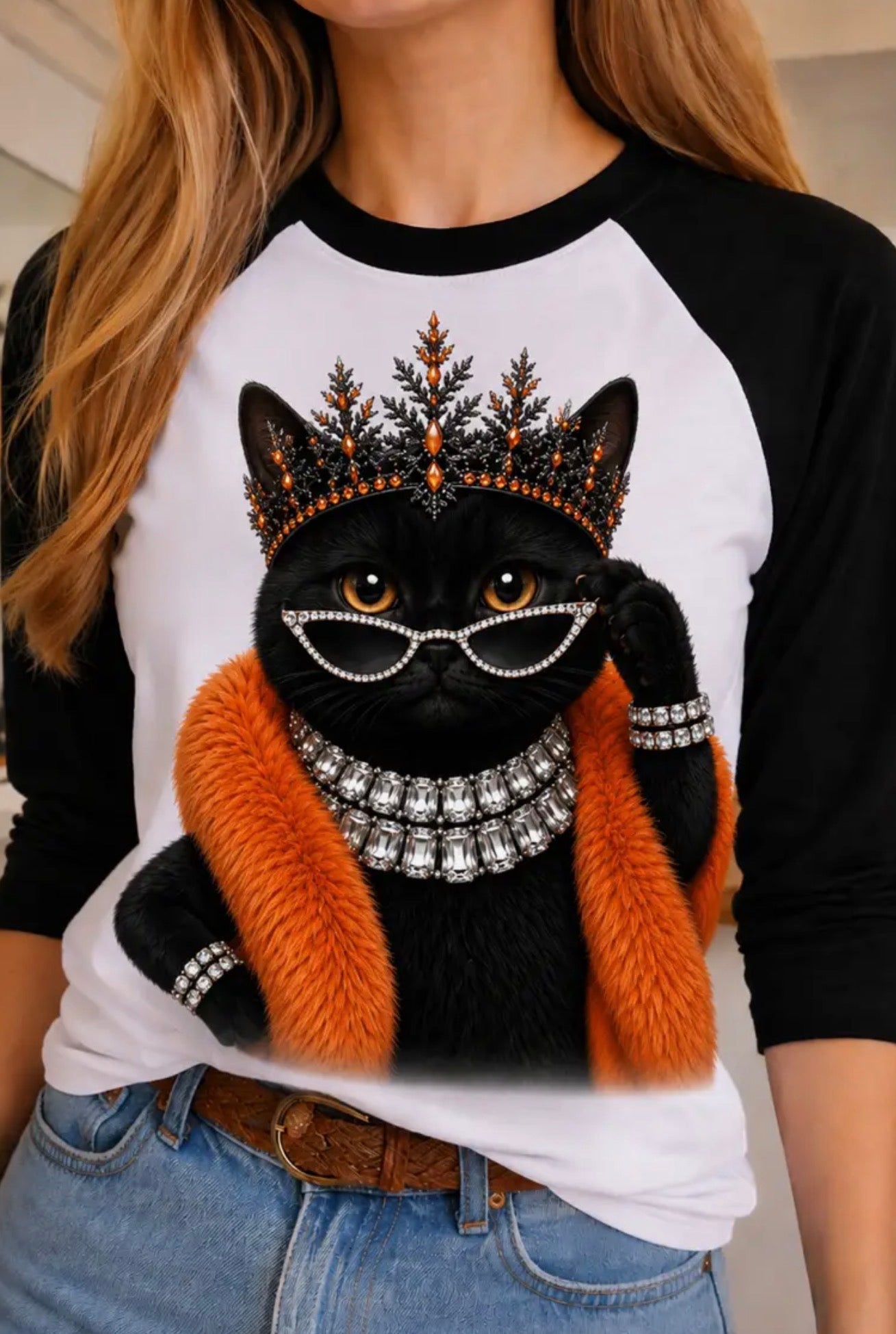 Halloween Cat Tee