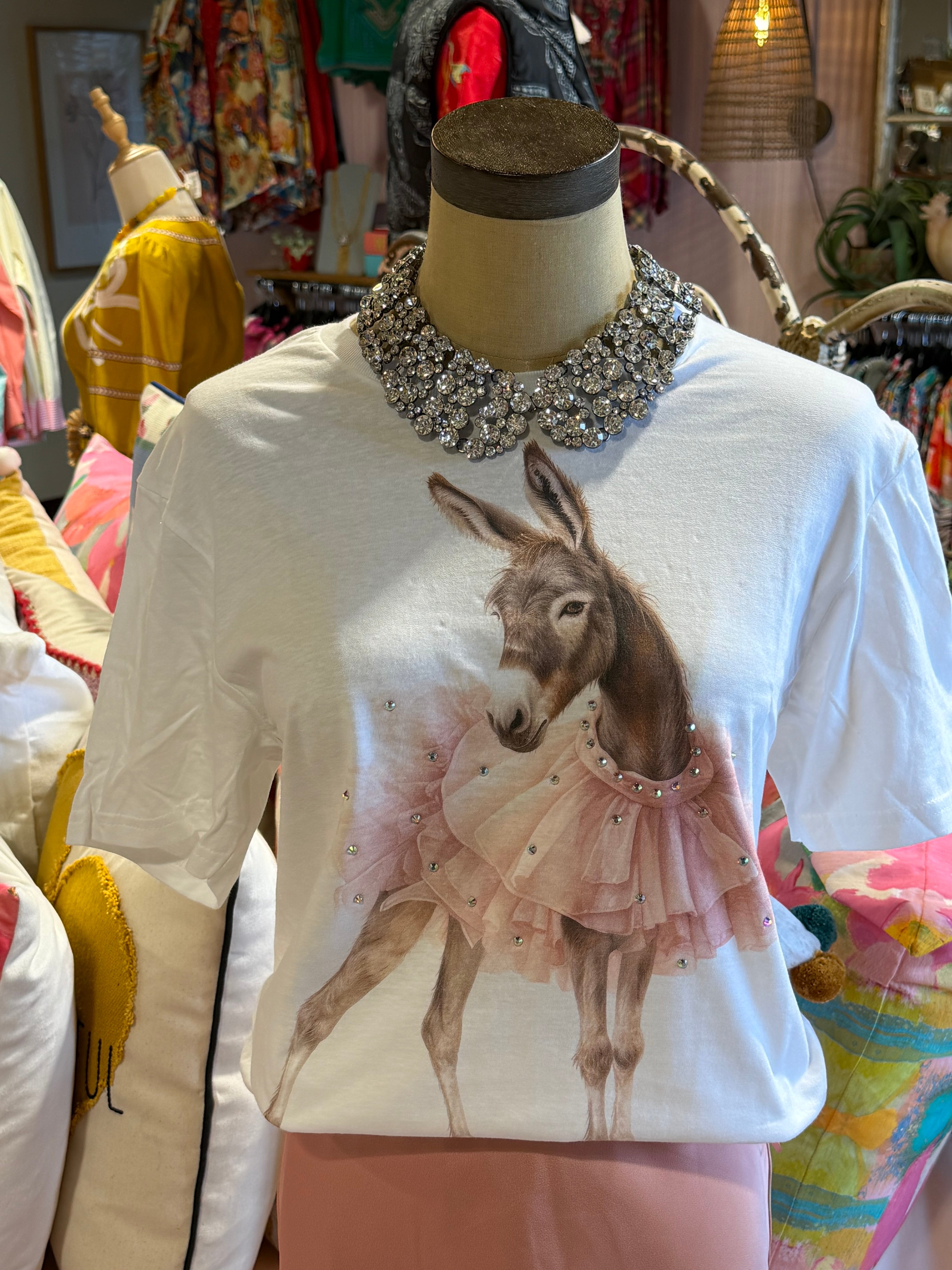 Tutu Lila Donkey Tee***